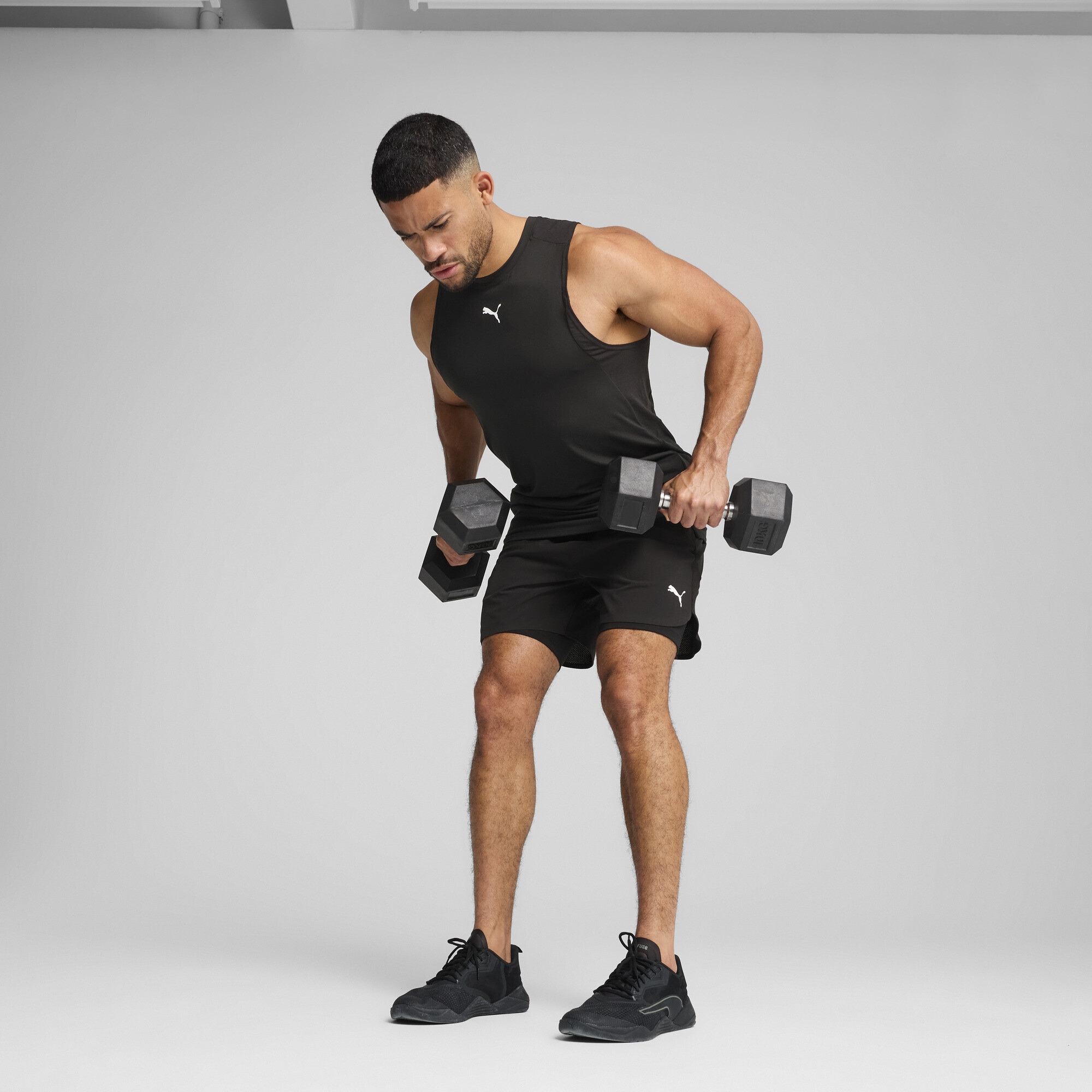 PUMA Trainingsshorts »TRAINING TECH 2-in-1-Shorts Herren«