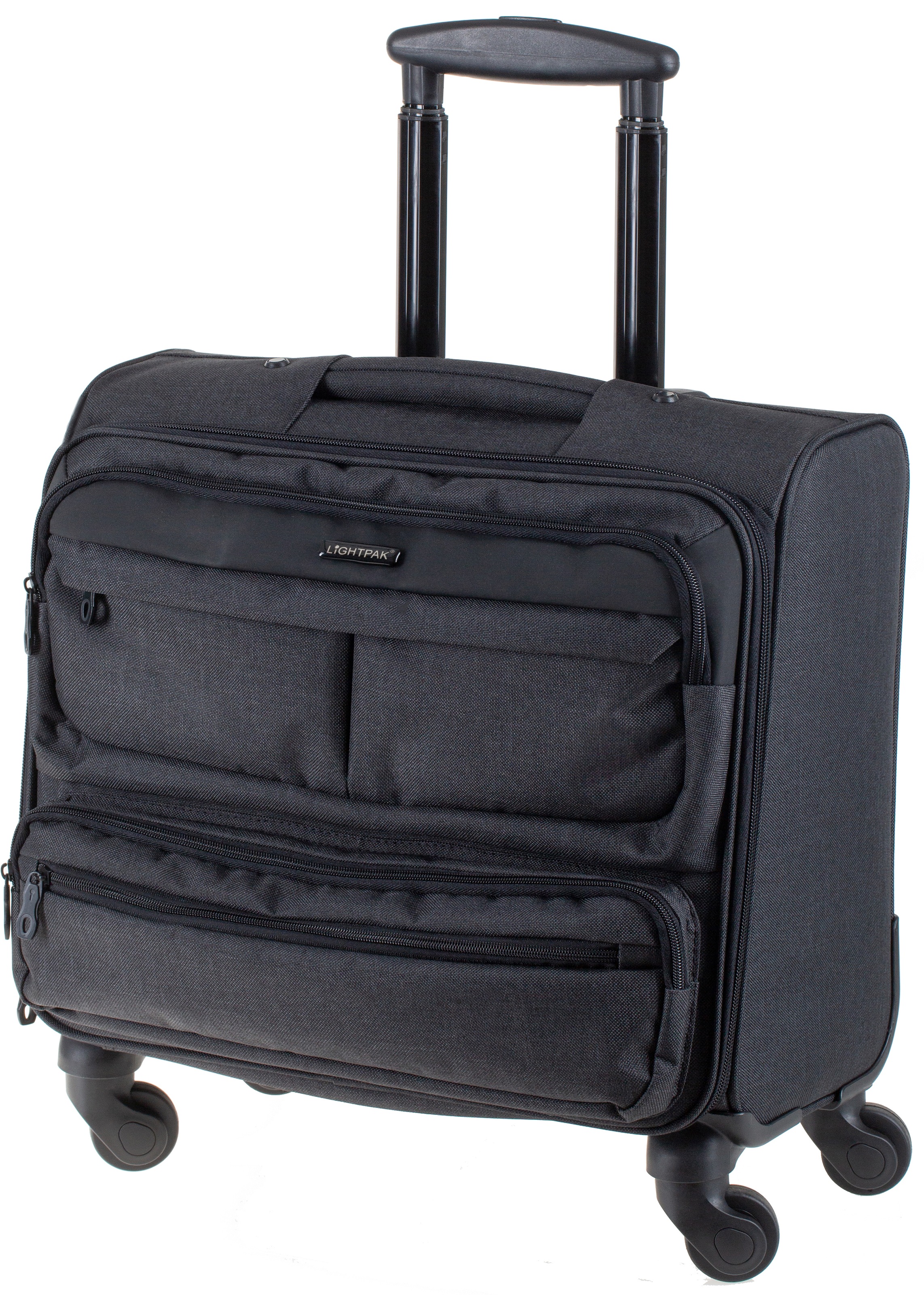 LIGHTPAK Business-Trolley "Ronney", 4 St. Rollen, mit gepolstertem Laptopfach