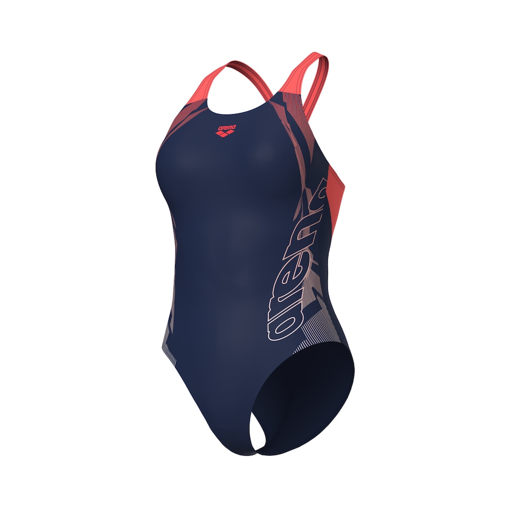 Arena Badeanzug »WOMEN'S ARENA GLEAM SWIMSUIT V BACK«