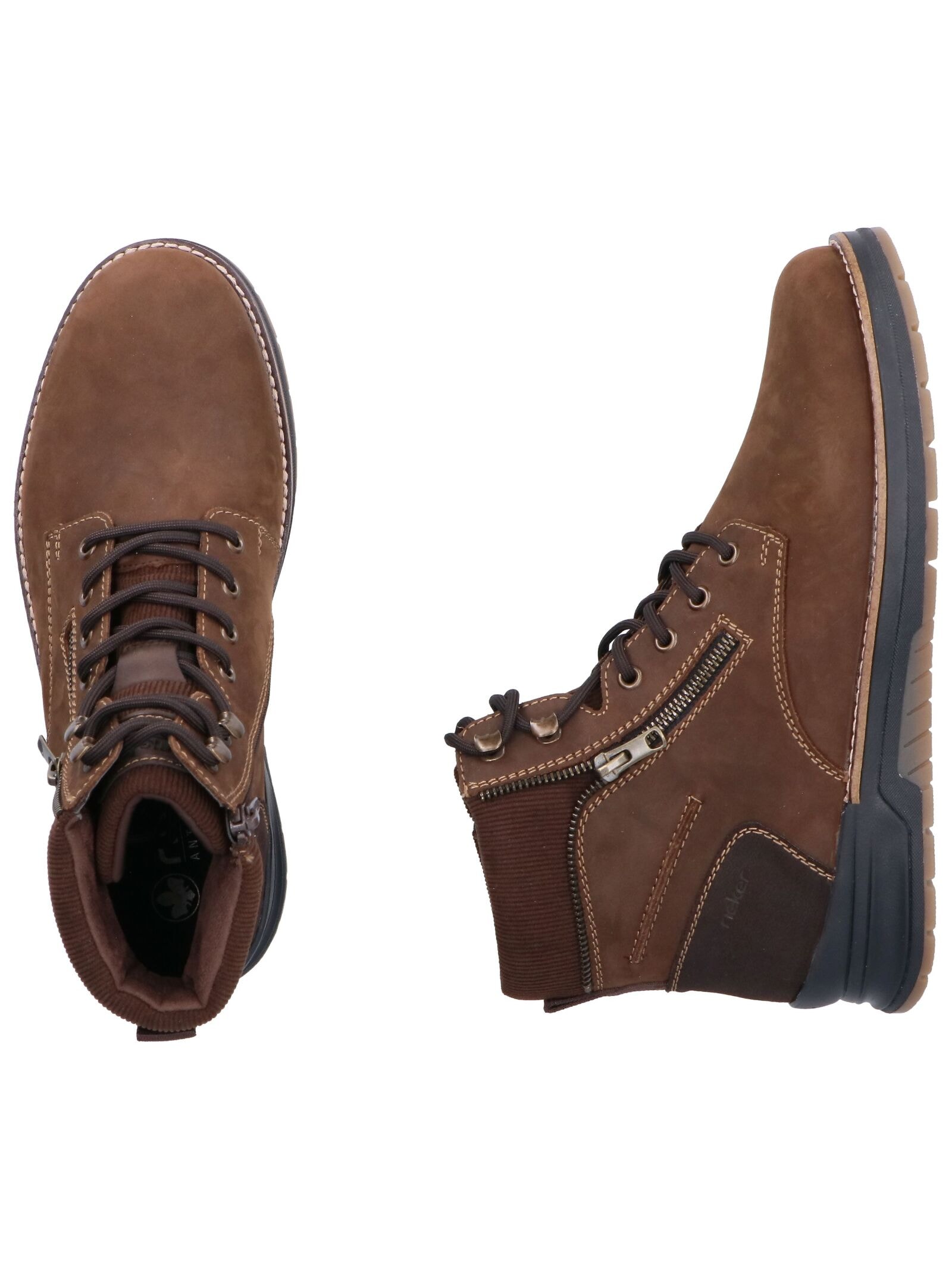 Rieker Schnürstiefelette »Rieker Stiefelette Leder«