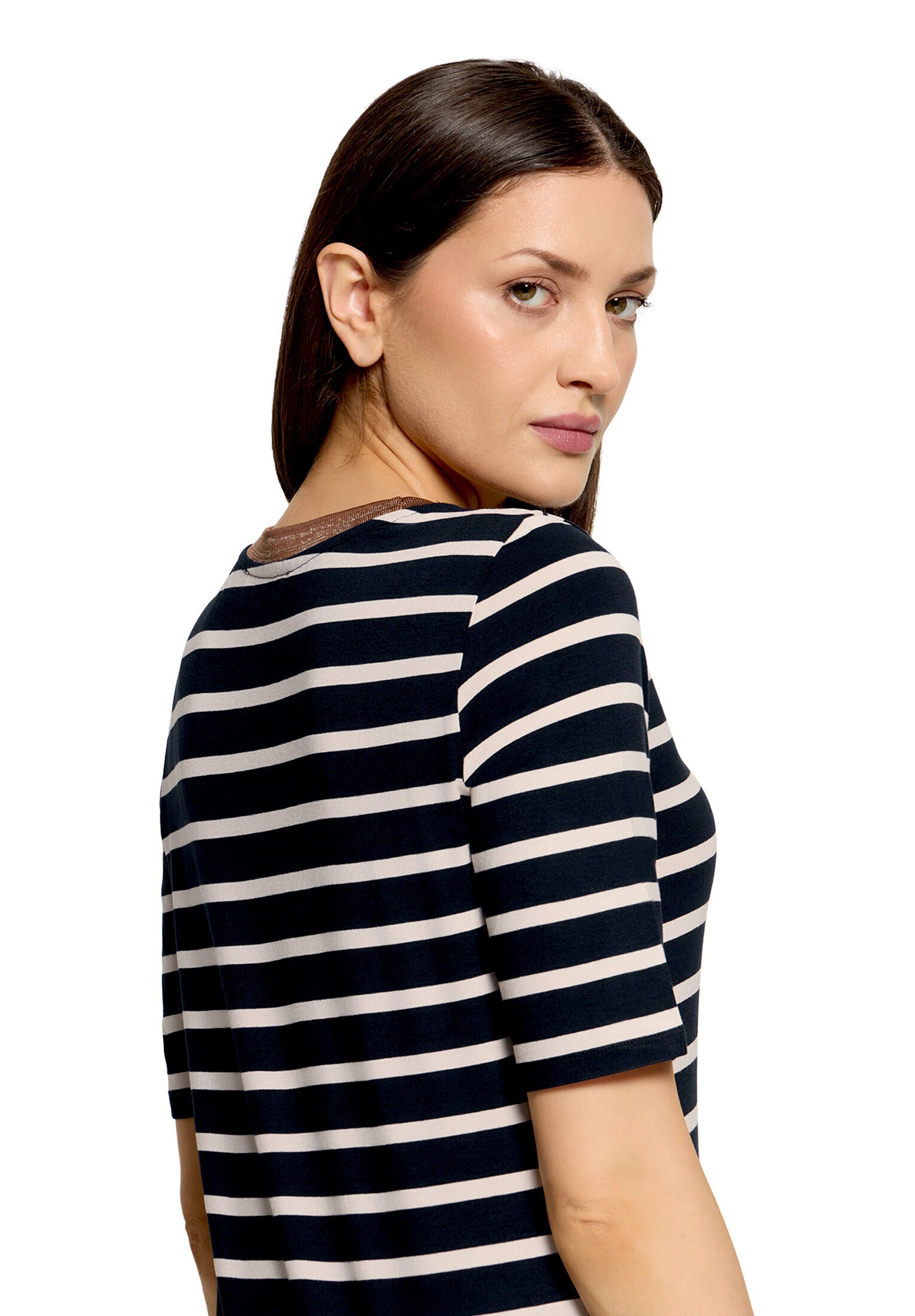Betty Barclay Kurzarmshirt »Damen mit V-Ausschnitt« 1