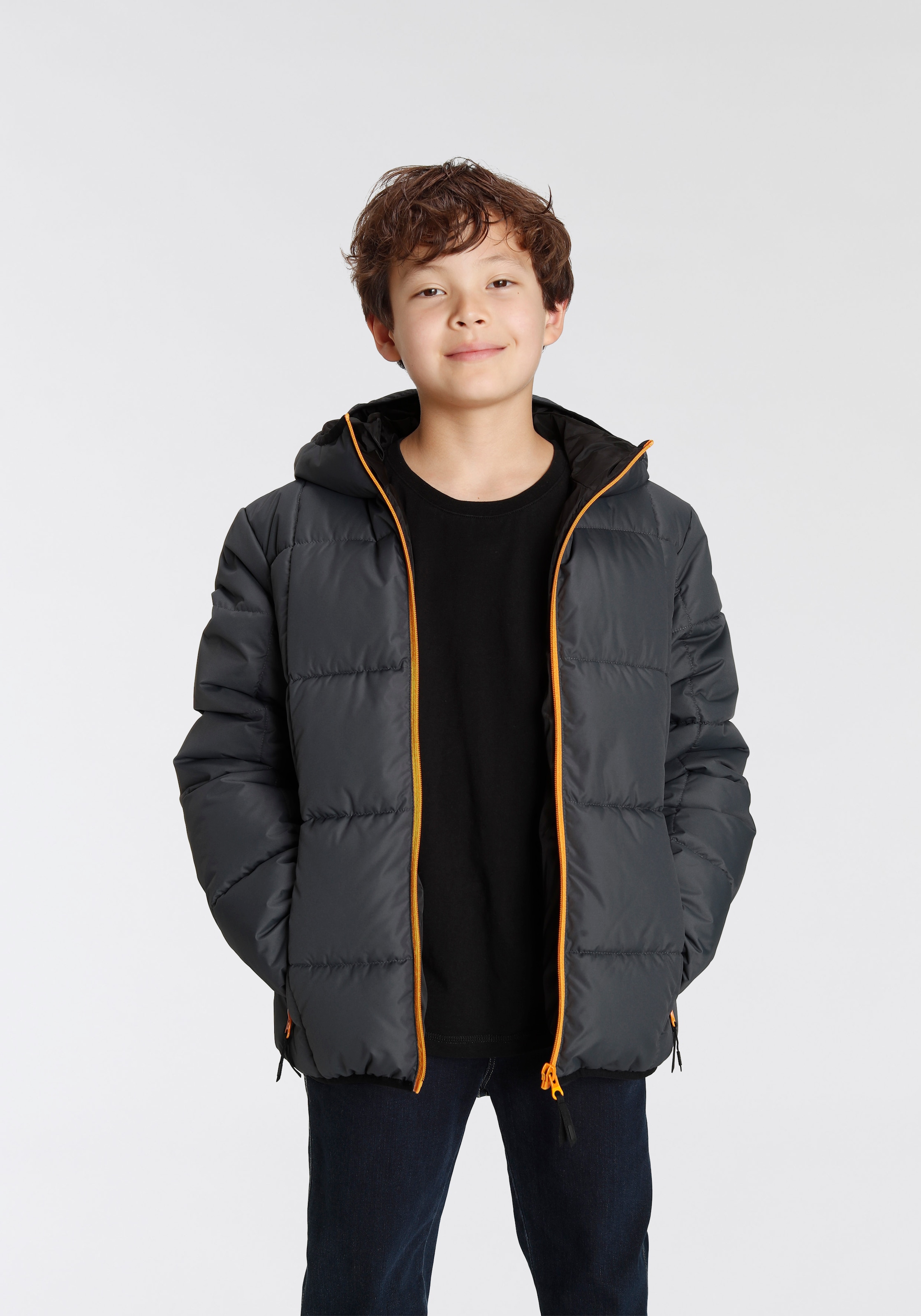 Icepeak Steppjacke »PASCO - für mit Winddicht Wärmend Wasserabweisend & BAUR Kinder«, Kapuze, & 