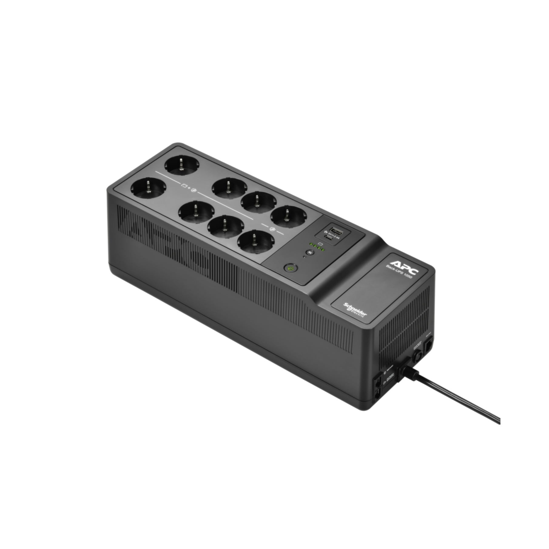 APC USV-Anlage »APC Back-UPS BE1050G2-GR - USV 8x Schuko, 1050VA, 2 USB-Ladegeräte, 1«