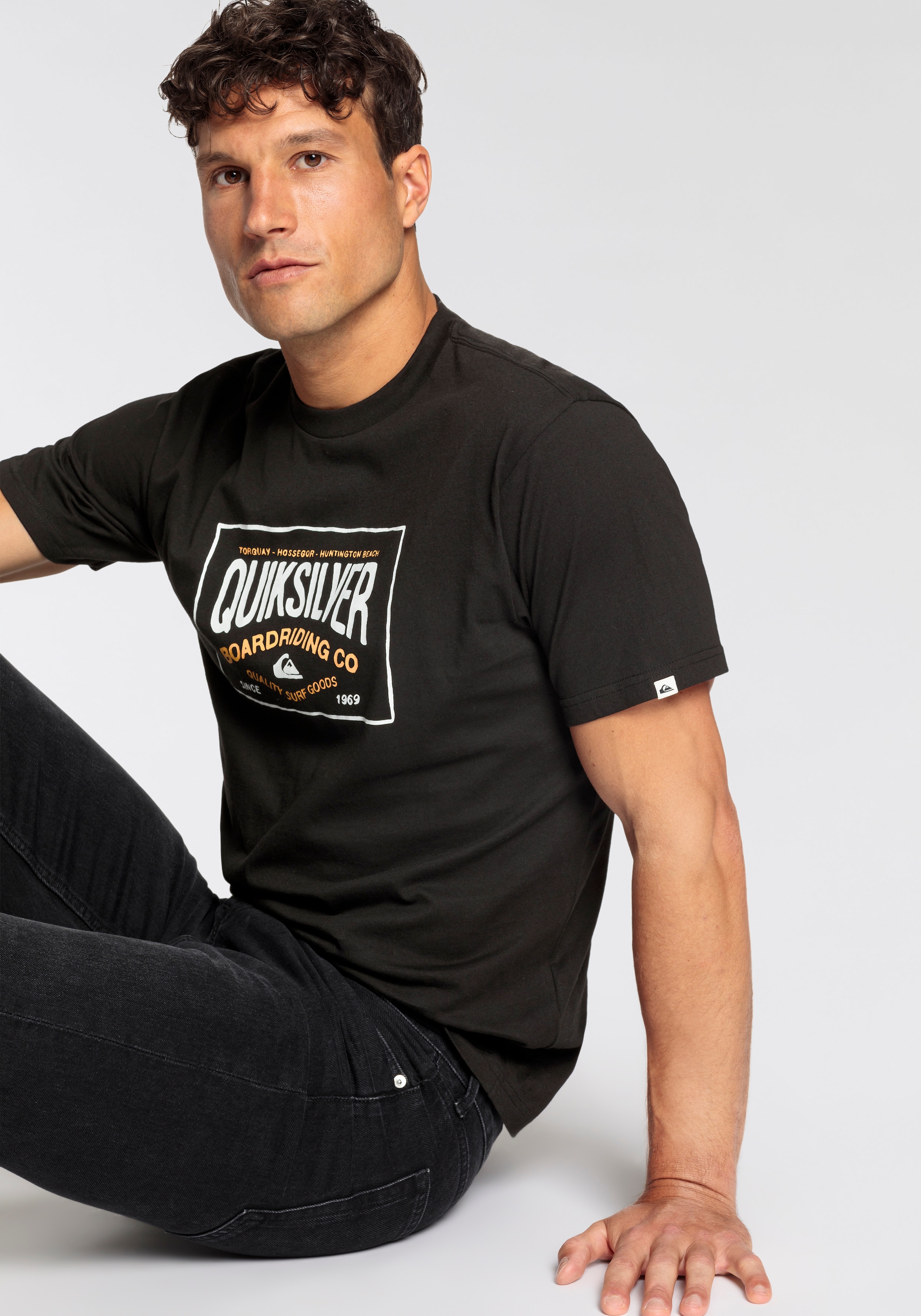 Quiksilver T-Shirt »CIRCLE CORNER SHORT SLEEVE TEE PACK YM«, (Packung, 2 tlg., Doppelpack)