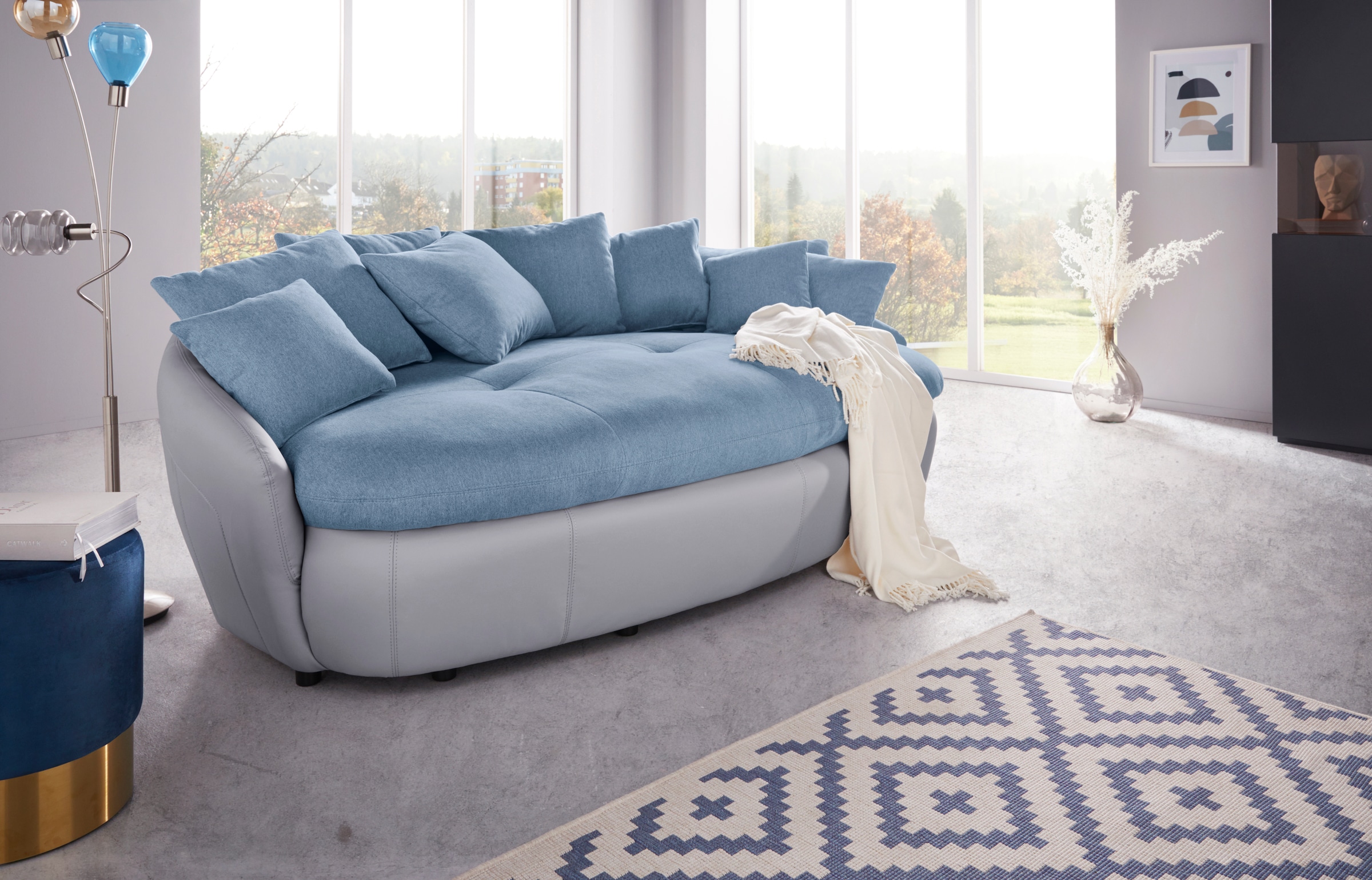 INOSIGN Big-Sofa "Aruba", grosszügiges, gemütliches Megasofa XXL