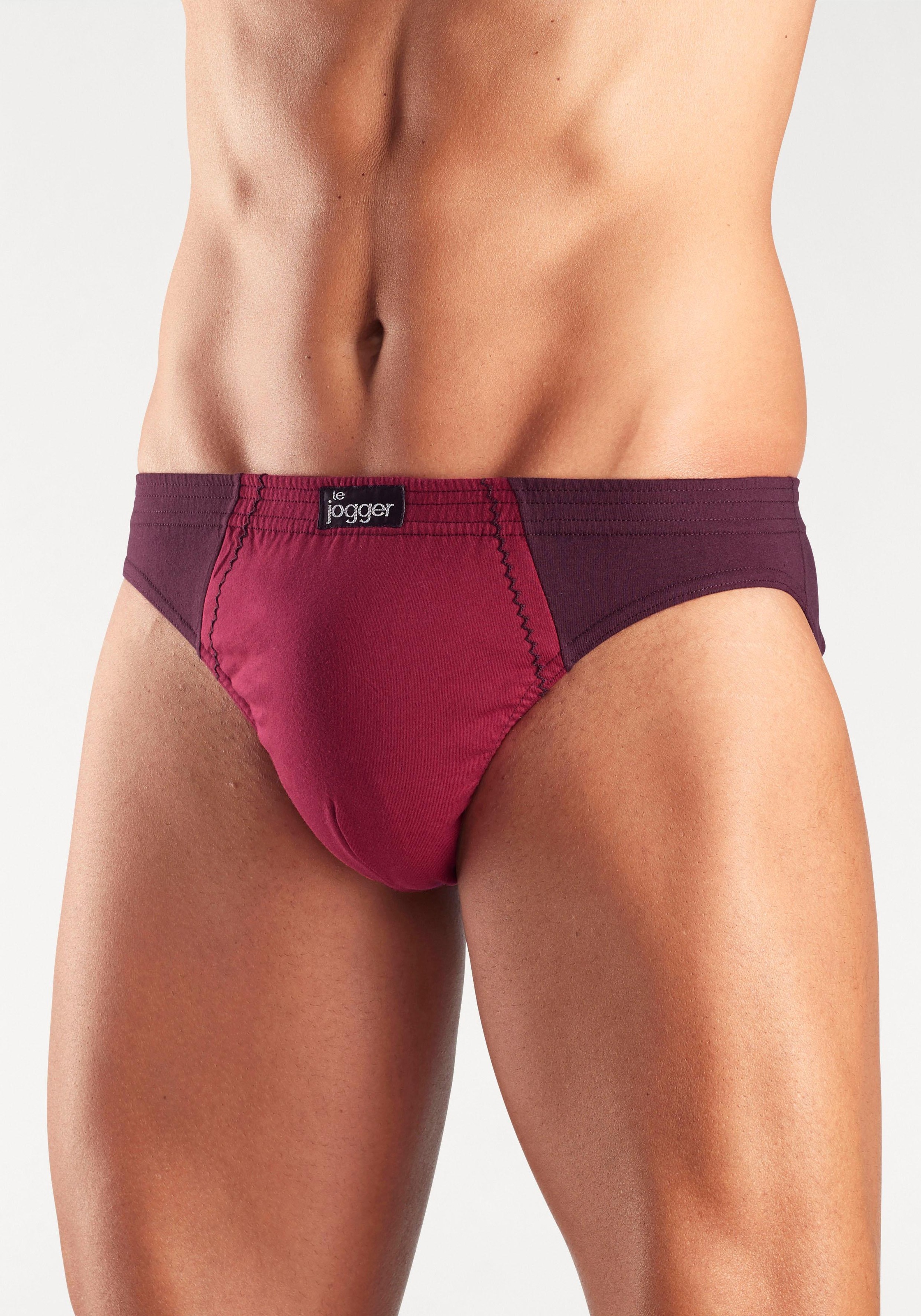 le jogger Slip Packung, 6 Stk. tlg., schöner Basic in schönen Farbkombinati günstig online kaufen