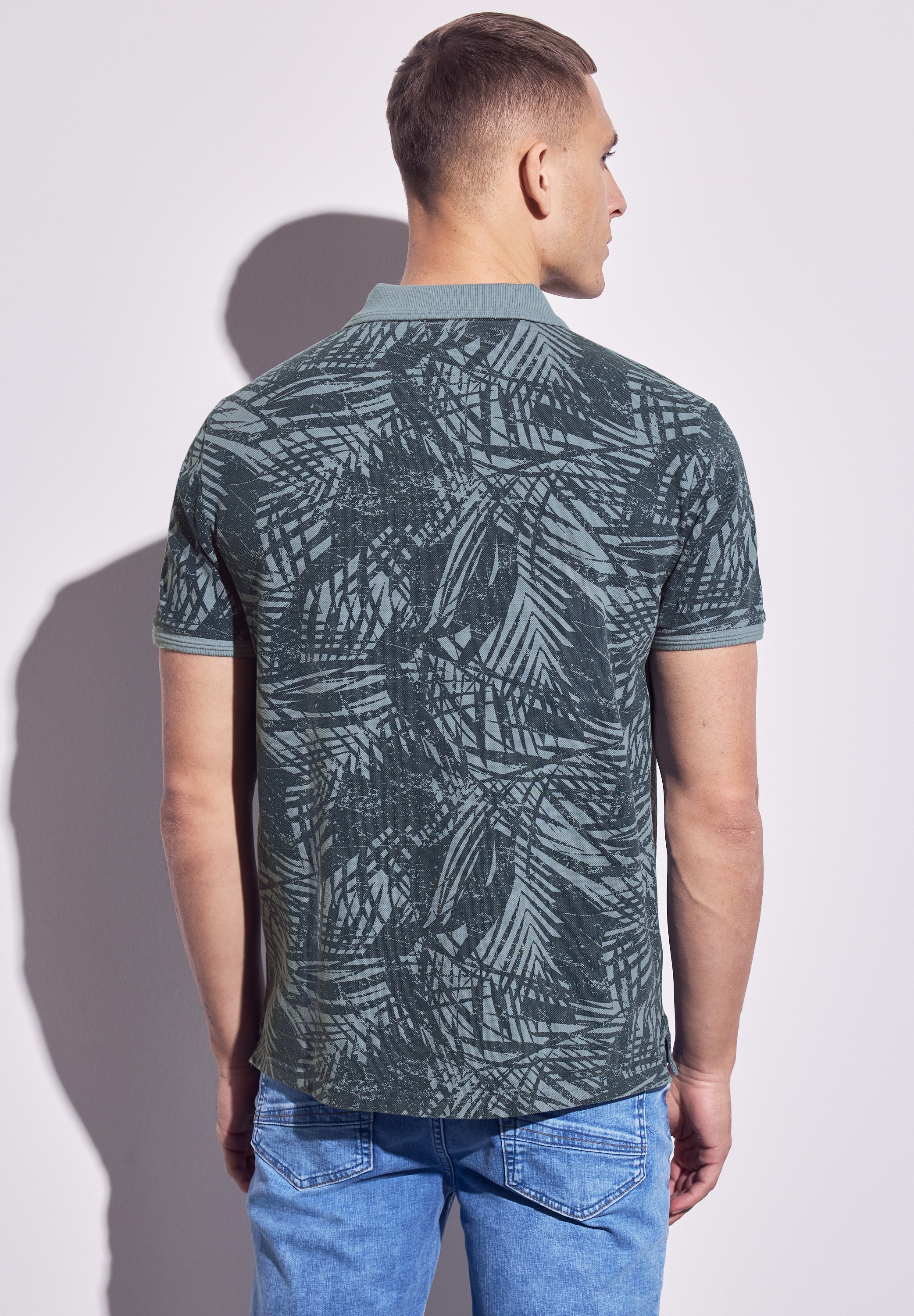 STREET ONE MEN T-Shirt, aus reiner Baumwolle