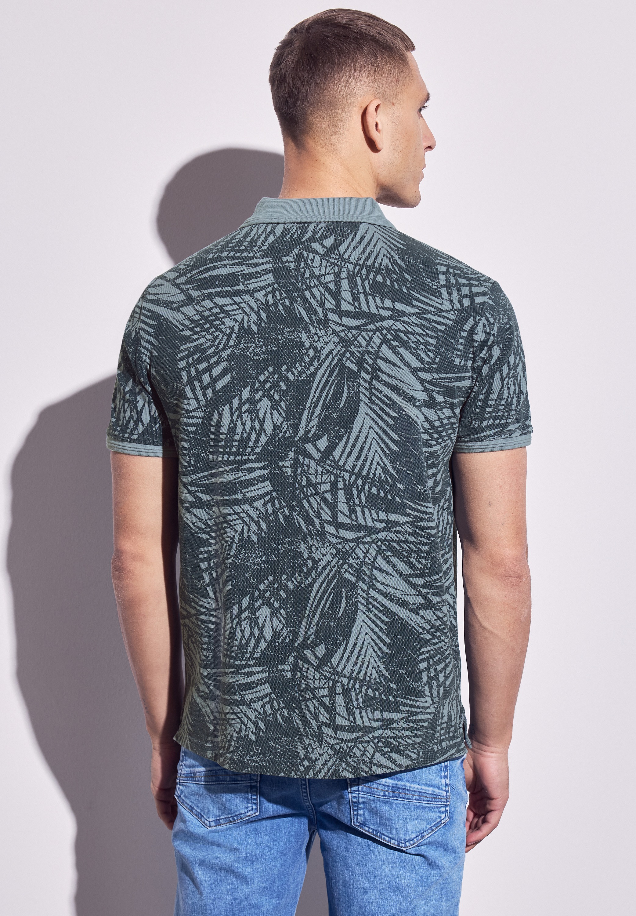 STREET ONE MEN T-Shirt, aus reiner Baumwolle günstig online kaufen
