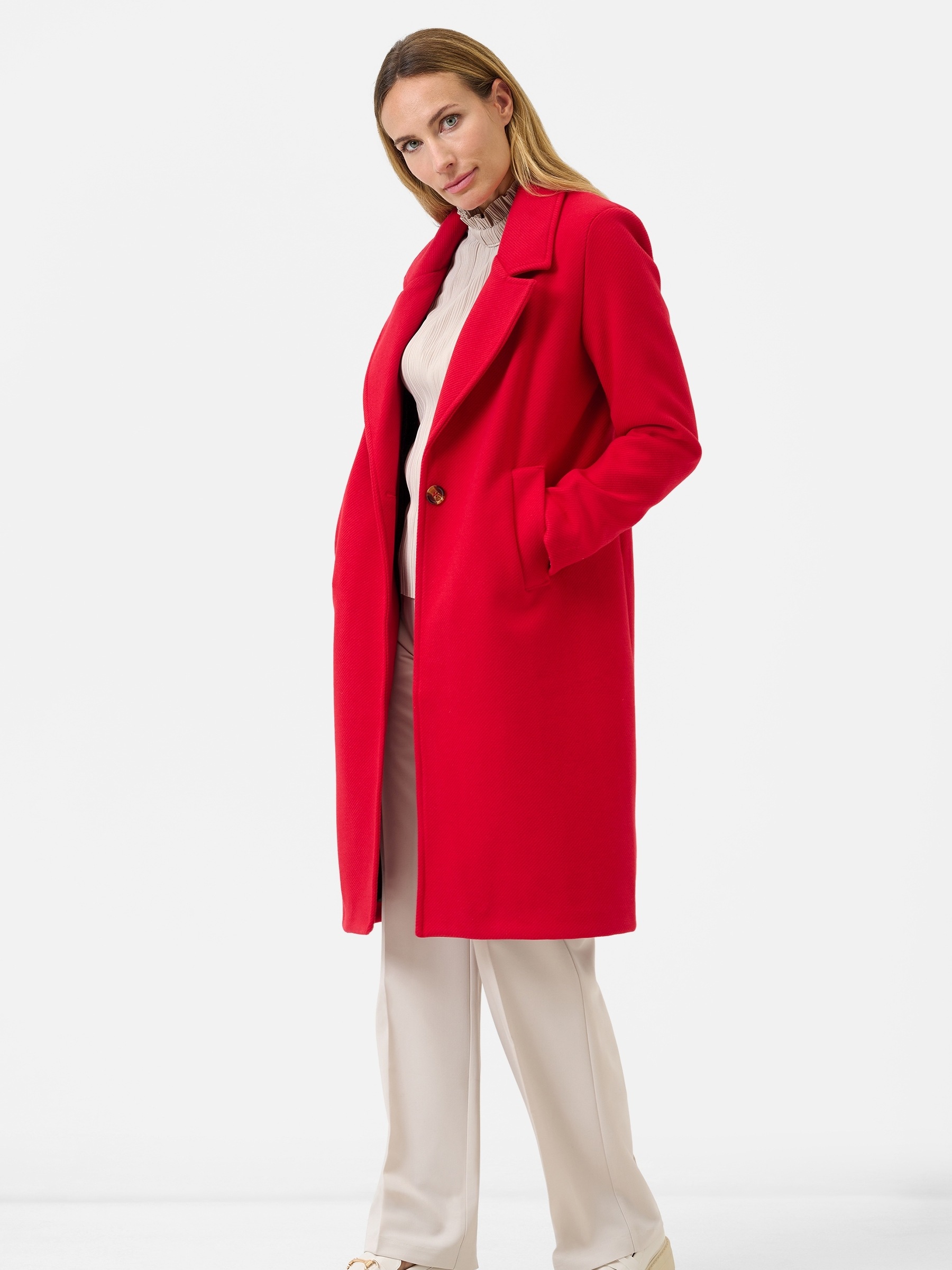 RICANO Kurzmantel »Mantel Livia« Handgefertigt, Made in Italy