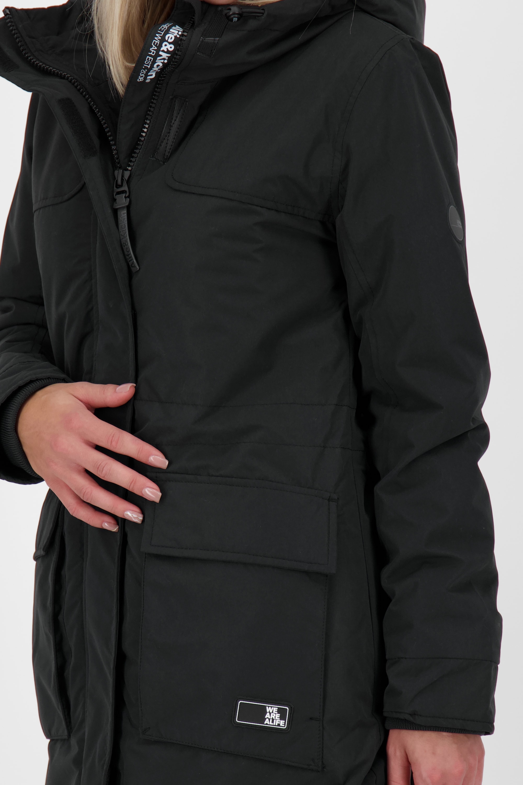 Alife & Kickin Winterjacke »CharlizeAK A Coat Damen Winterjacke, gefütterte Jacke«