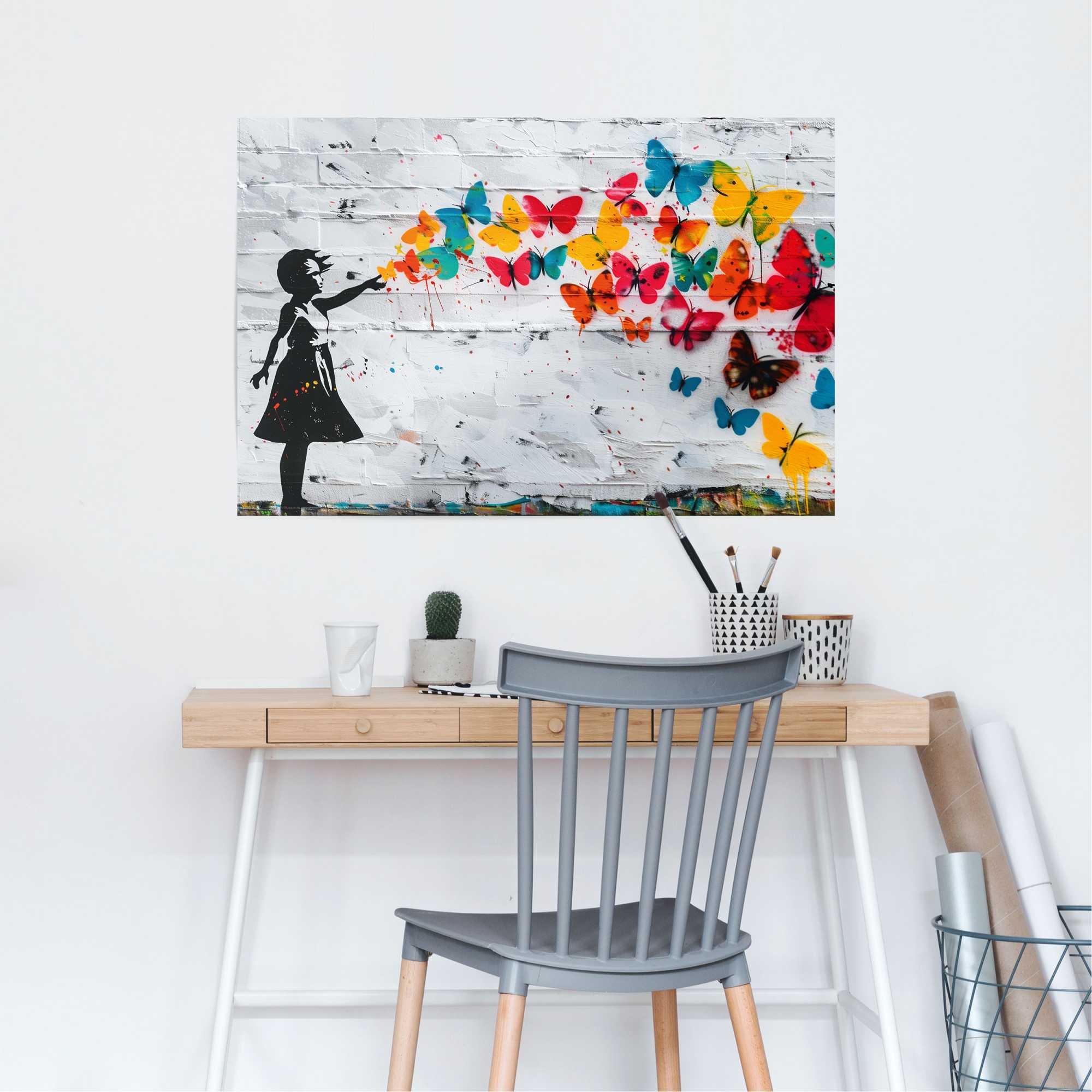 Reinders! Poster »Butterfly Girl«