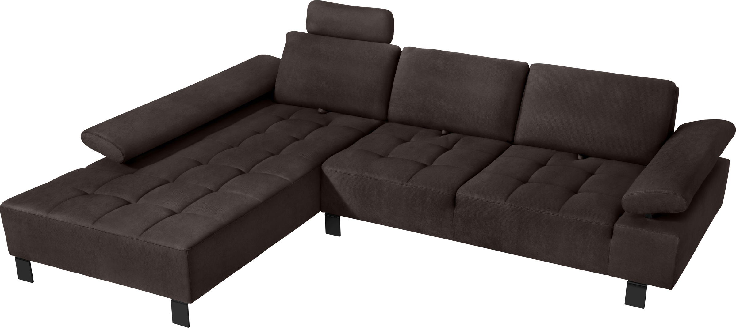 alina Ecksofa "Royce" inklusive Sitztiefenverstellung, 296 cm breit günstig online kaufen