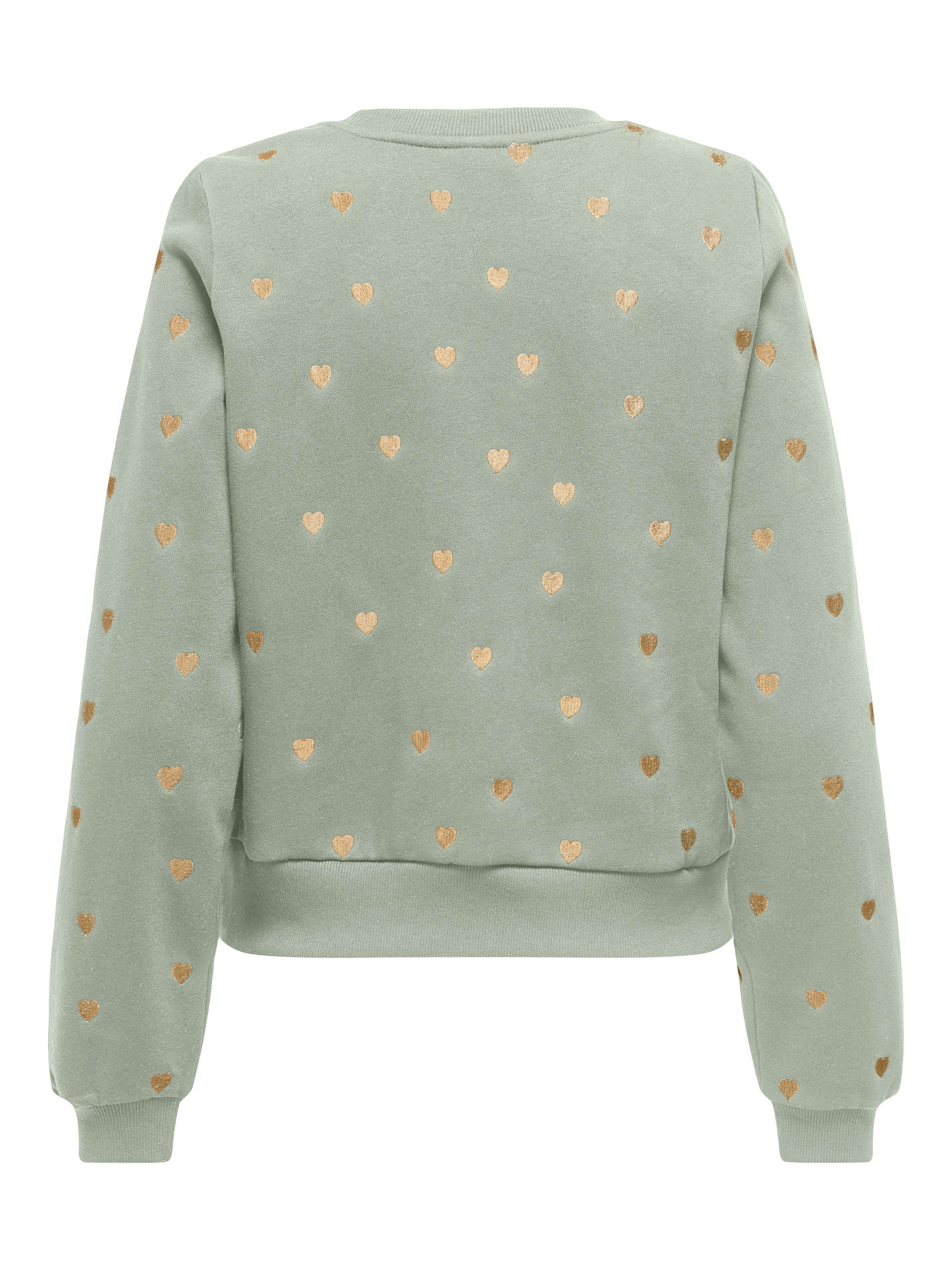ONLY Sweatshirt "ONLATIKA L/S O-NECK GLITTER EMB. BOX SWT" günstig online kaufen