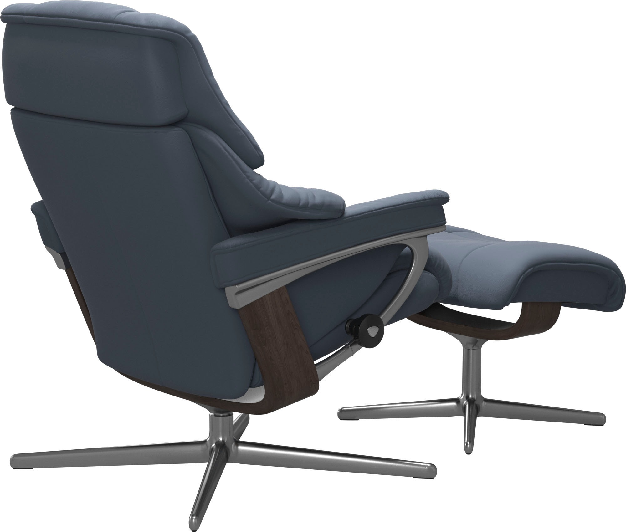 Stressless® Fußhocker »Reno«, mit Cross Base, Größe S, M & L, Holzakzent Wenge