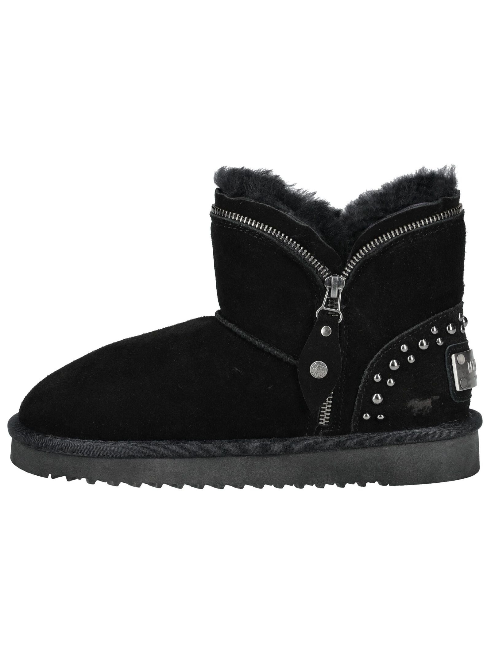 Mustang Shoes Stiefelette "Mustang Shoes Stiefelette Veloursleder" günstig online kaufen