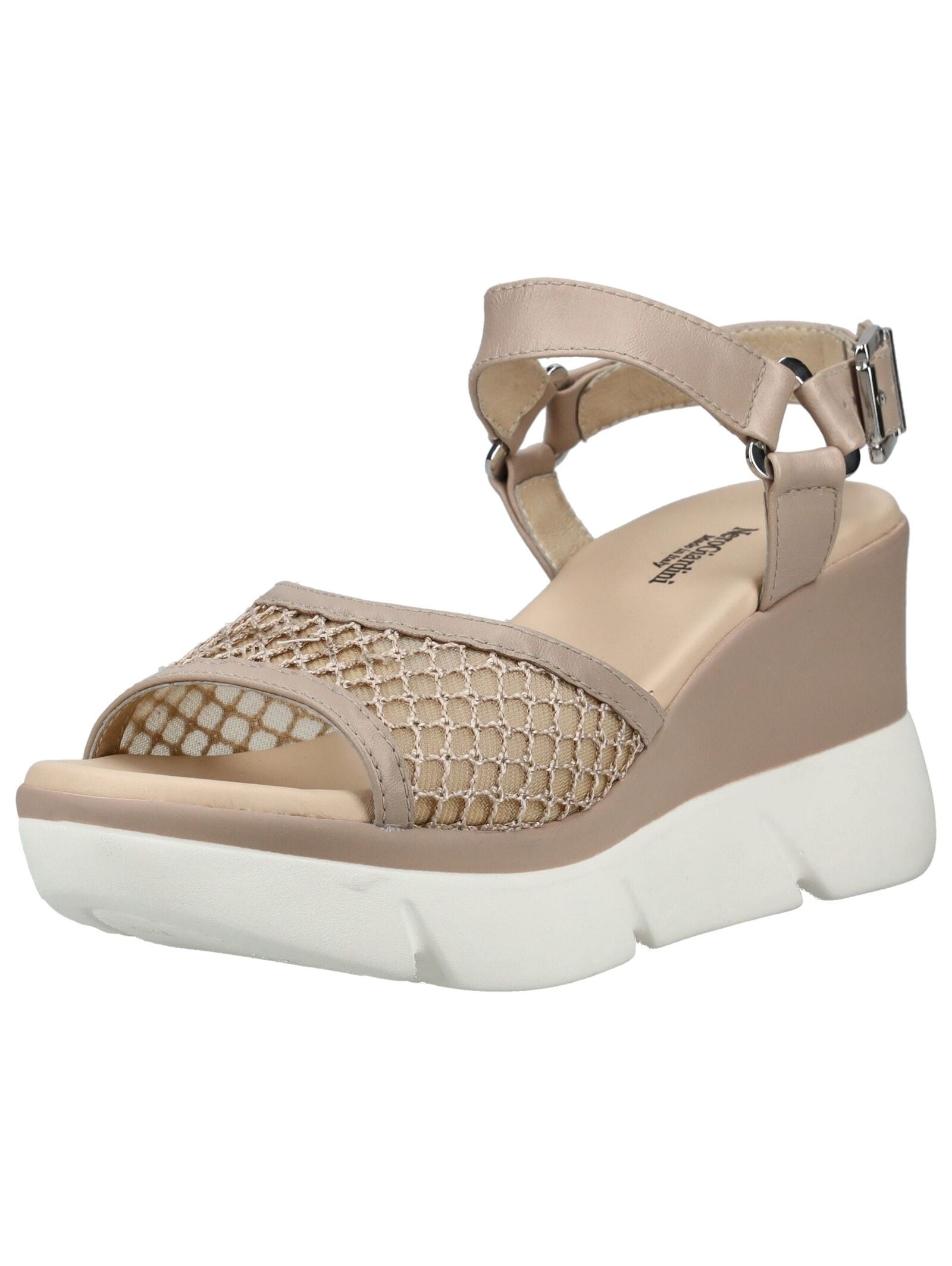 Nero Giardini Keilsandalette "Nero Giardini Sandalen Leder/Textil"
