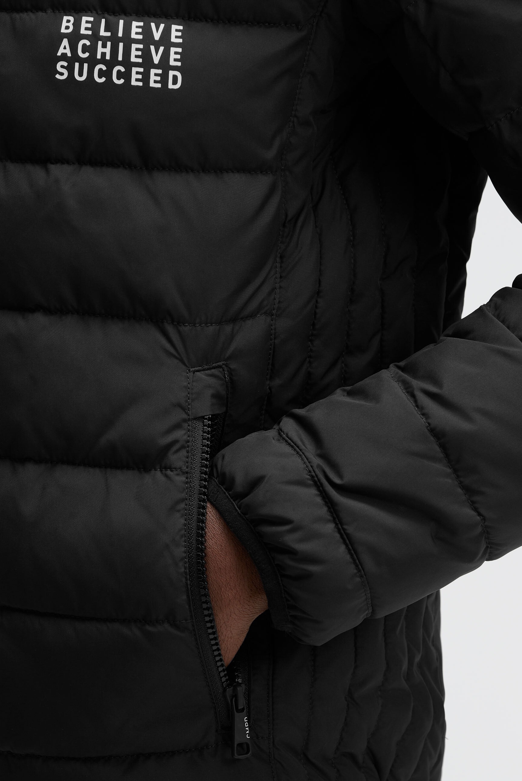 CAMP DAVID Outdoorjacke mit Kapuze mit Elastikbündchen