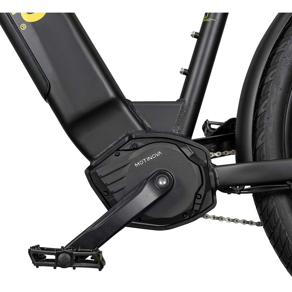 Jeep E-Bikes E-Bike »UMM 7000«, 7 Gang, Mittelmotor 250 W, (mit Akku-Ladegerät)