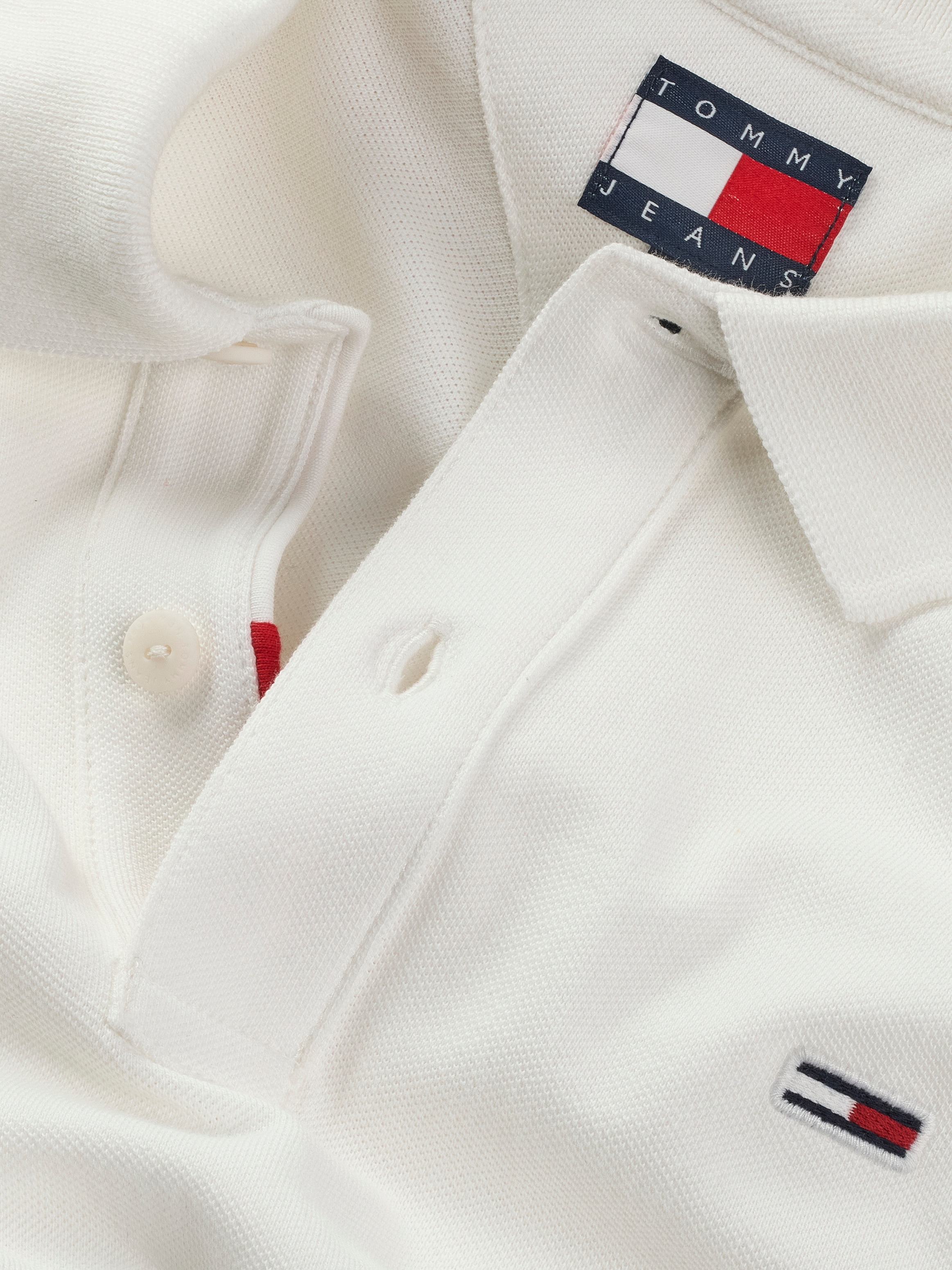 Tommy Jeans Poloshirt »TJM SLIM PLACKET POLO EXT«