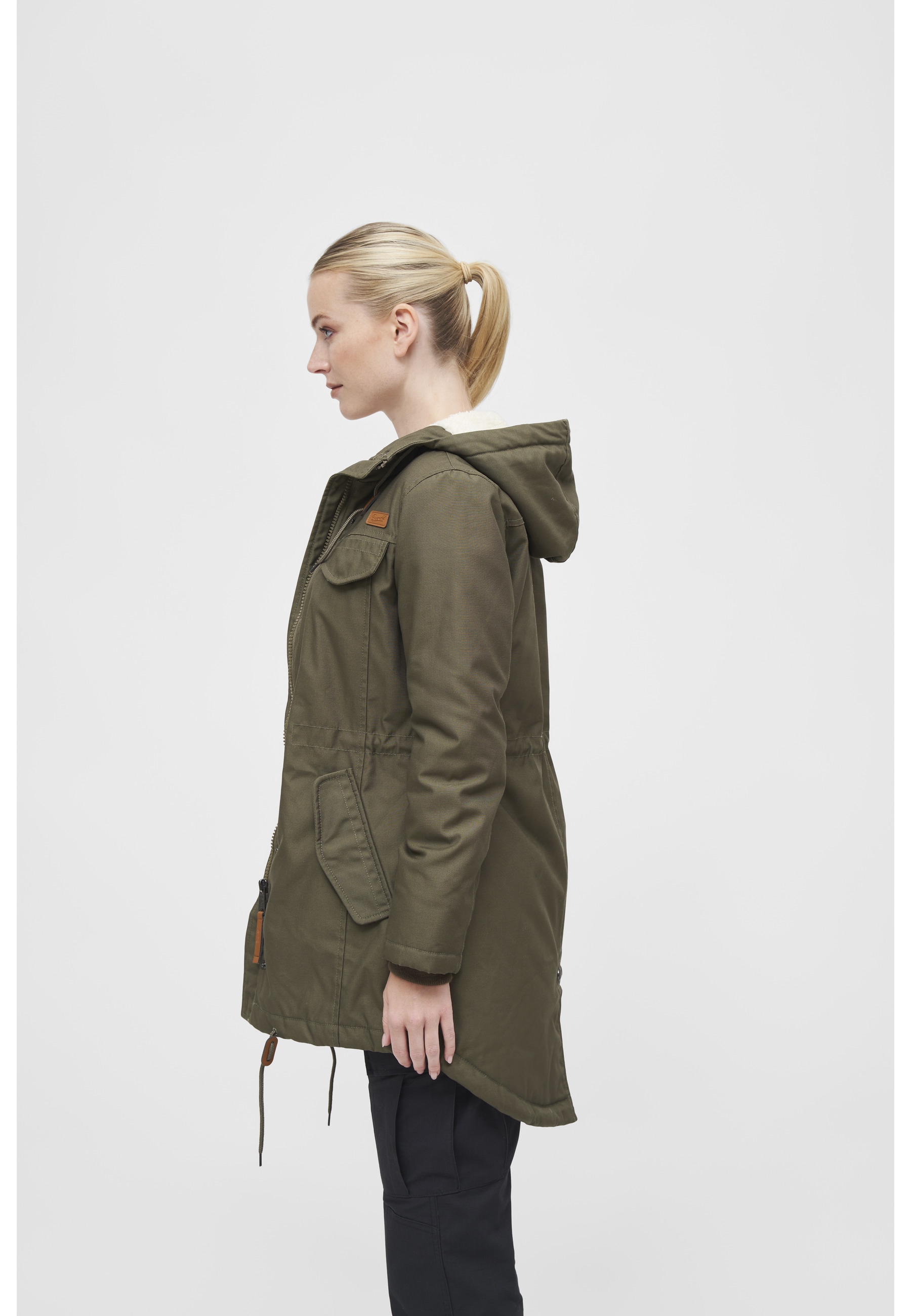 Brandit Parka »Brandit Damen Ladies Marsh Lake Parka« 1 Stk. tlg. mit Kapuze