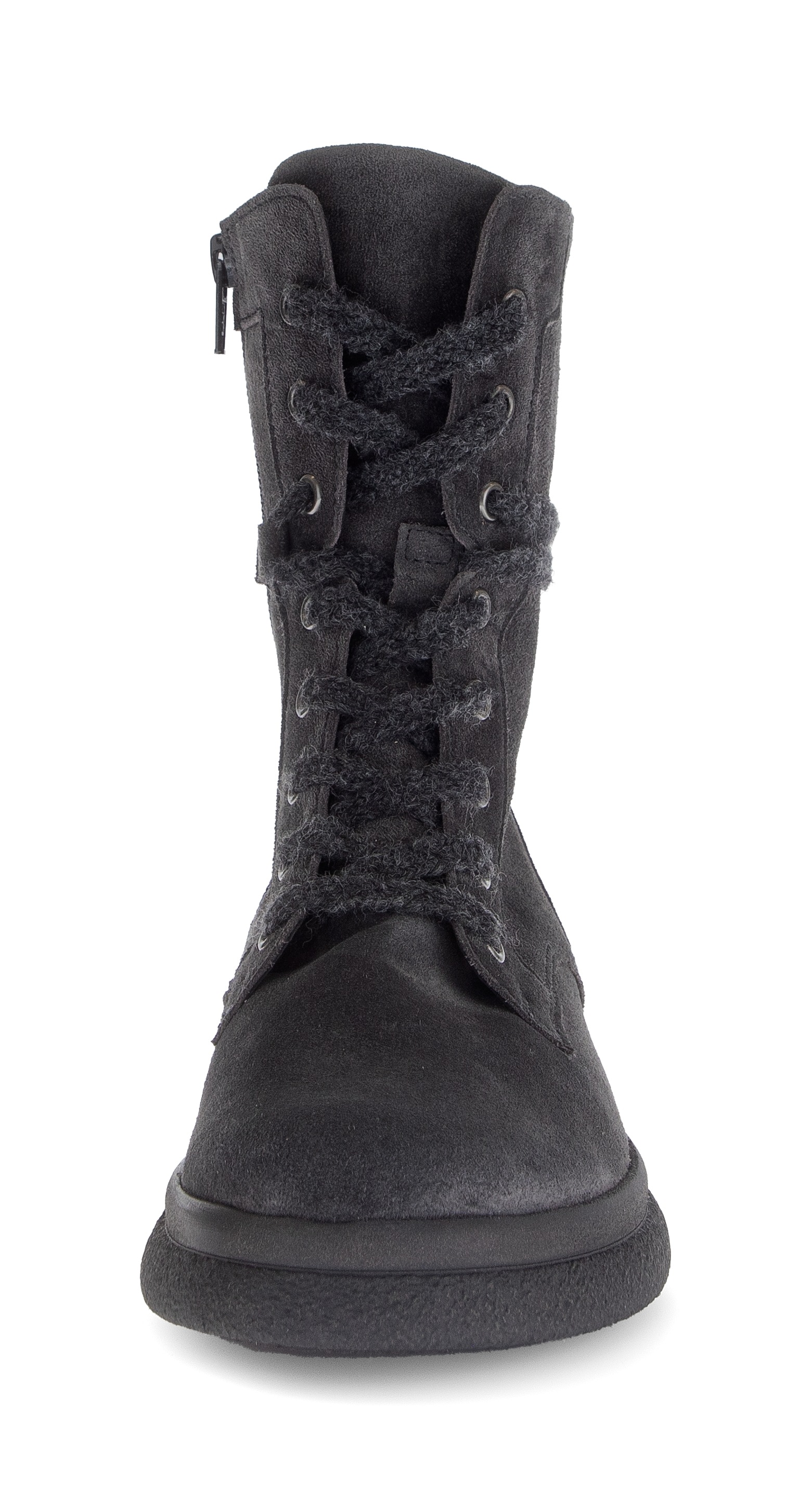 Gabor Schnürboots, Blockabsatz, Schnürstiefelette mit Innenreißverschluss, G-Weite