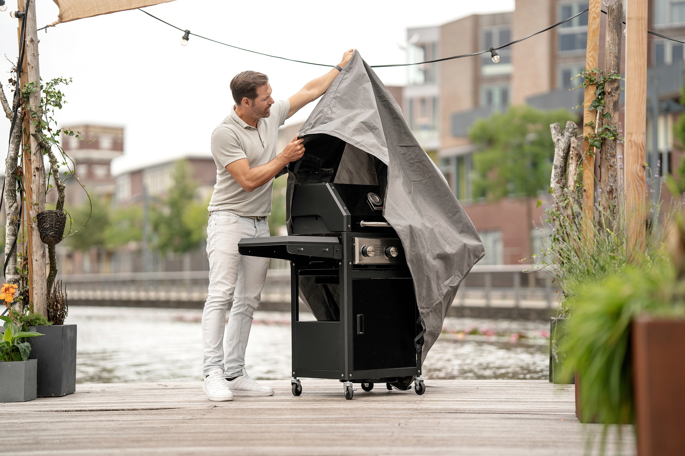winza outdoor covers Grill-Schutzhülle »Outdoor Cover«, wasserdicht, UV beständig, 100 % recycelbar, 155x65x110 cm
