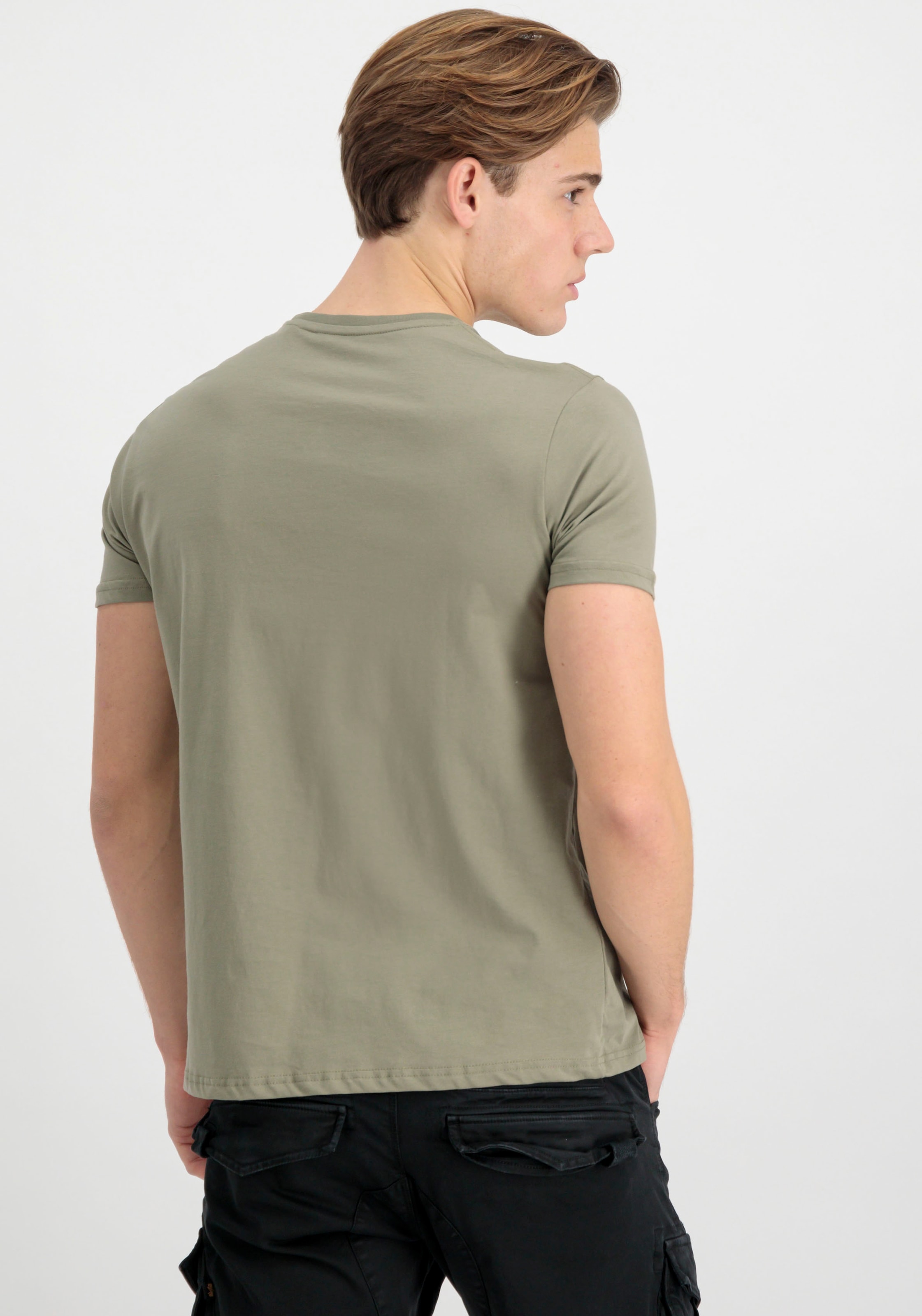 Alpha Industries Rundhalsshirt "Basic T ML" günstig online kaufen