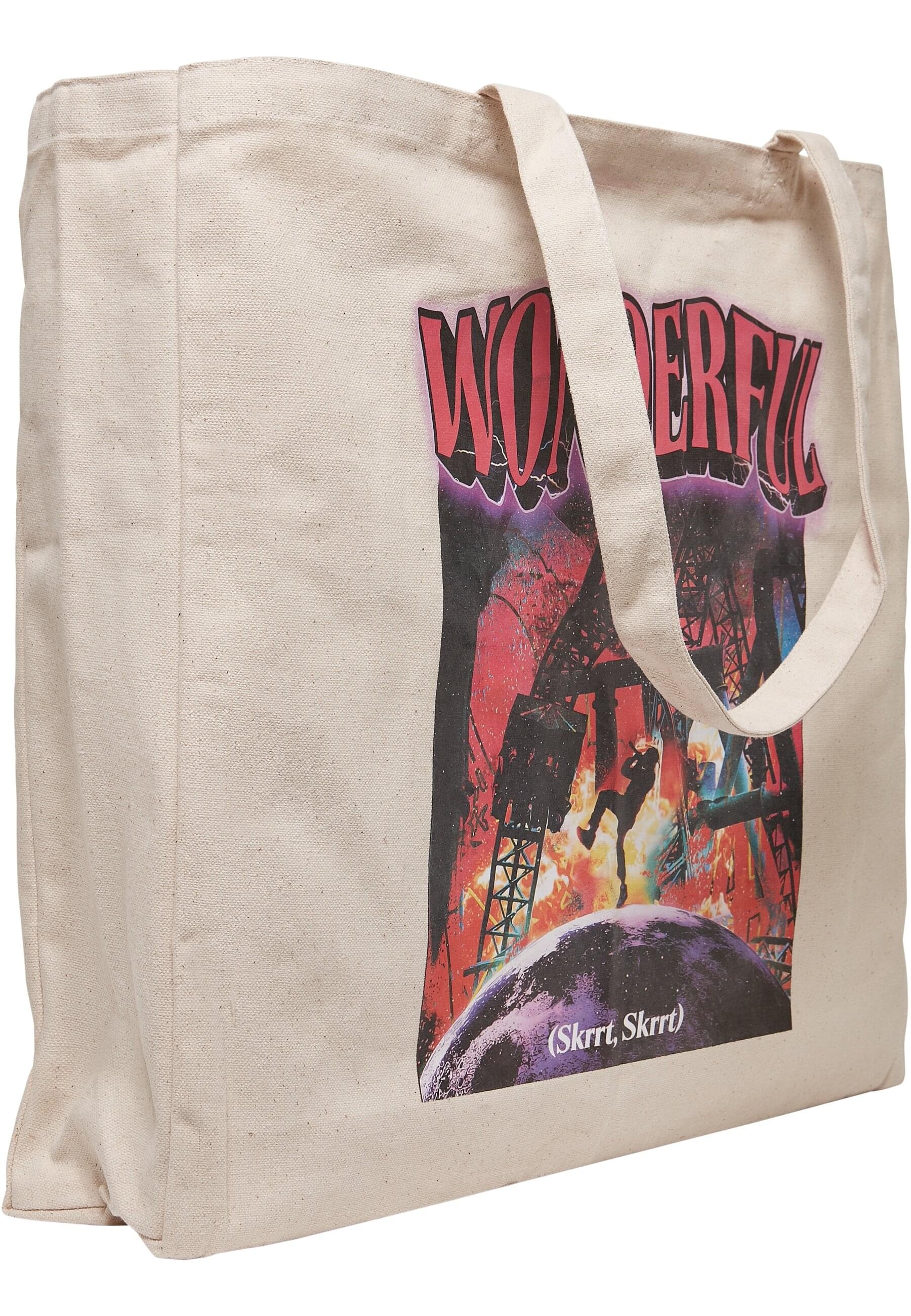 MisterTee Umhängetasche »MisterTee Unisex Wonderful Oversize Canvas Tote Bag«, (1 tlg.)