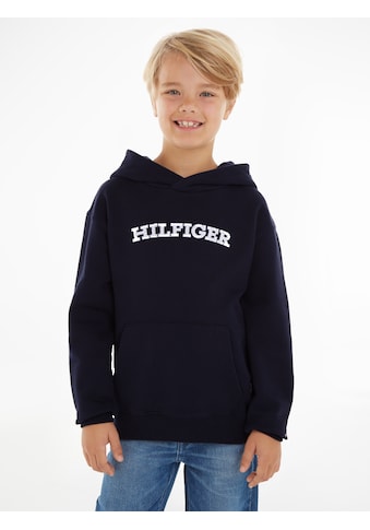 TOMMY HILFIGER Sportinis megztinis su gobtuvu »HILFIG...