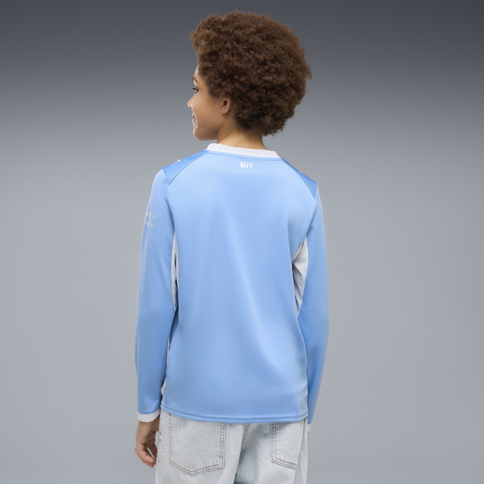 PUMA Trainingsshirt »Manchester City 26/27 Langarm-Heimtrikot Jugendliche«