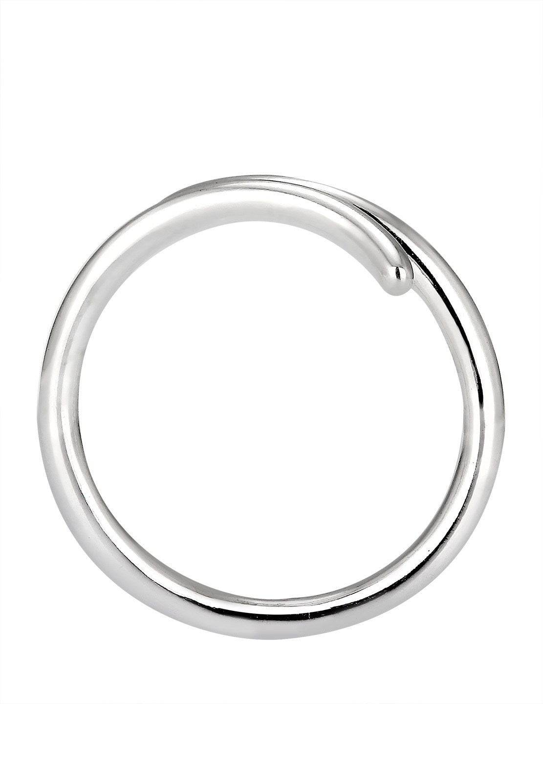 Elli Silberring »Ring Wickelring offen verstellbar Statement 925 Silber«