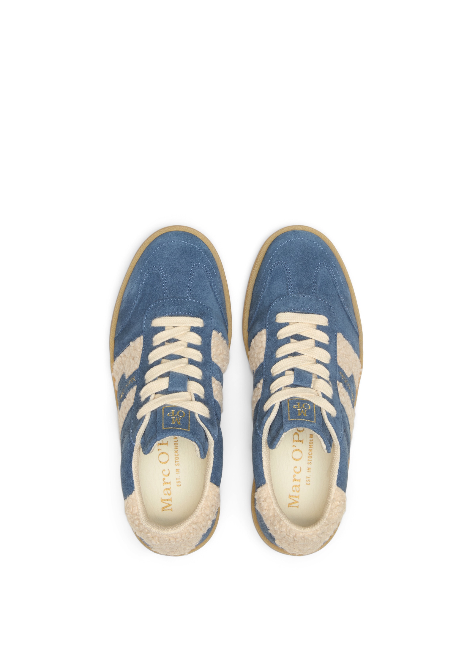 Marc O'Polo Sneaker »mit Teddyfell-Akzenten«