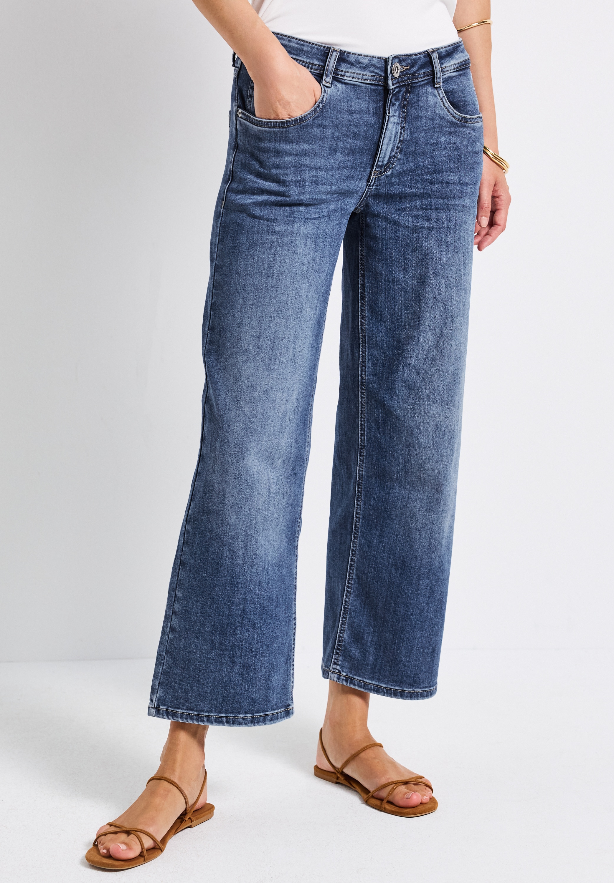 STREET ONE Weite Jeans, im Five-Pocket Style günstig online kaufen
