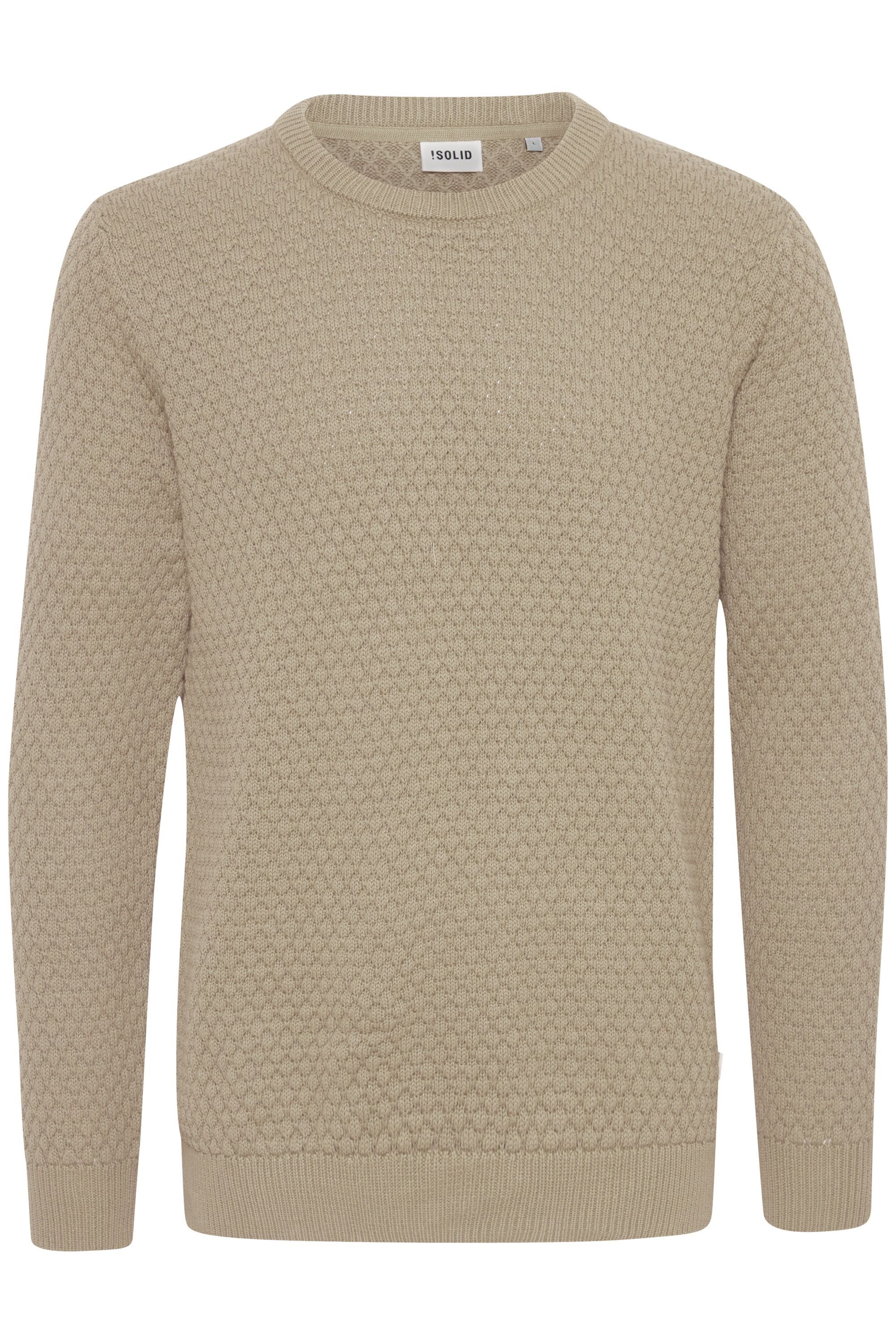 Solid Strickfleece-Pullover "Strickpullover SDClive" günstig online kaufen