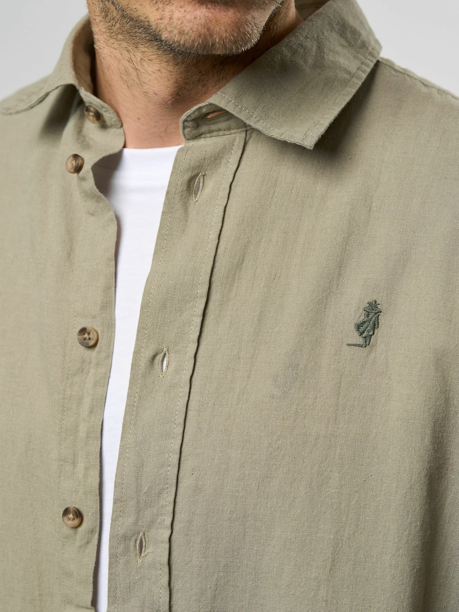 MCS Langarmhemd »MCS shirt Grand Prairie«
