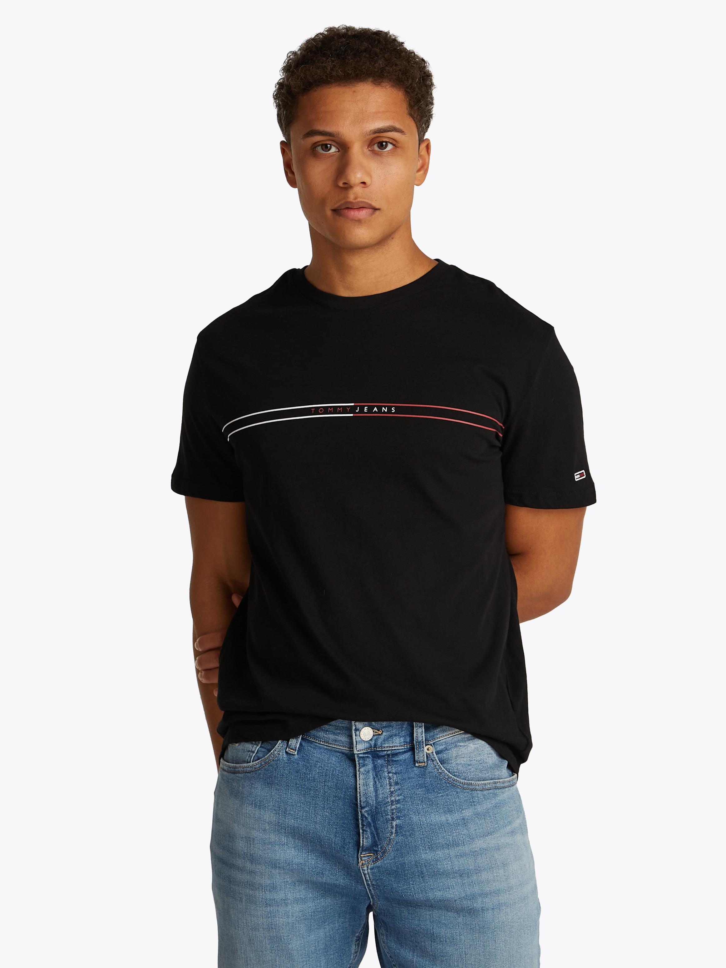 Tommy Jeans T-Shirt "TJM SLM ENTRY GRPHC T EXT 2 PCK" günstig online kaufen