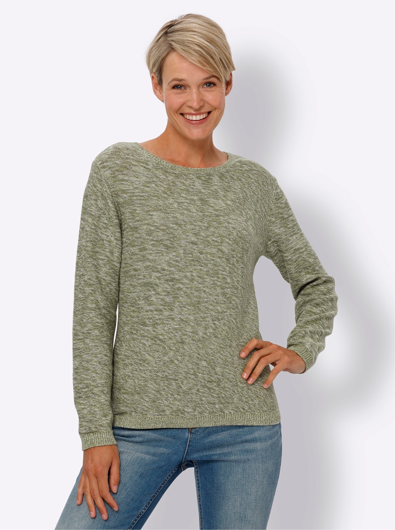 Classic Basics Rundhalspullover "Rundhals-Pullover" günstig online kaufen