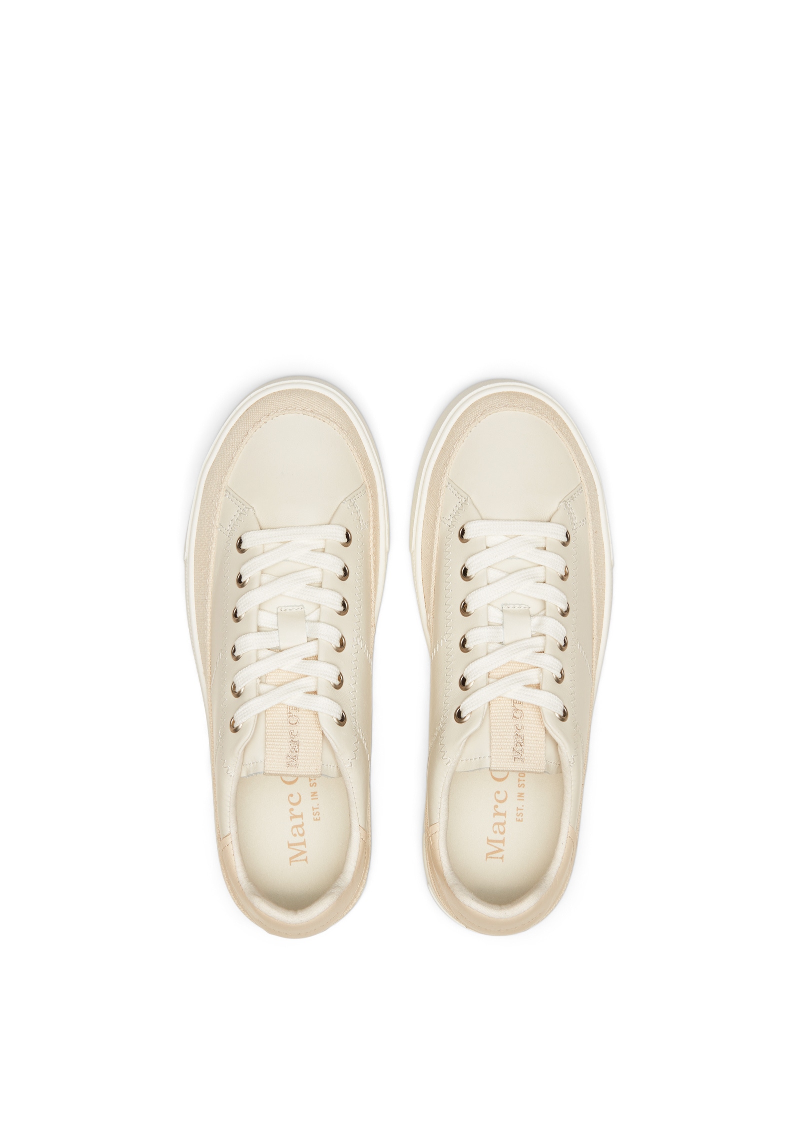 Marc O'Polo Sneaker »aus Rindleder mit Ripsband«