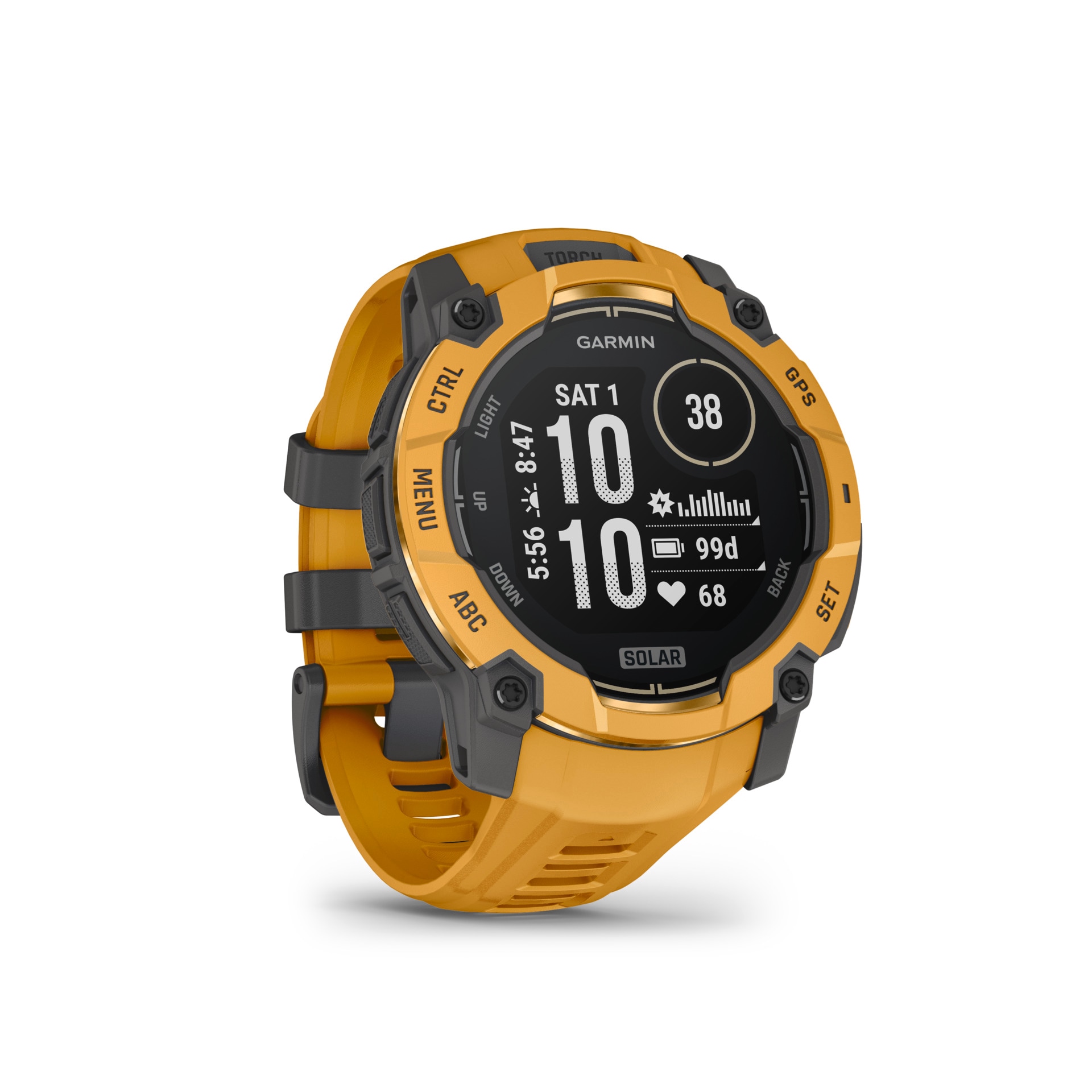 Garmin Smartwatch »Instinct 3 Solar - 50 mm«(/ 1,3 ″)