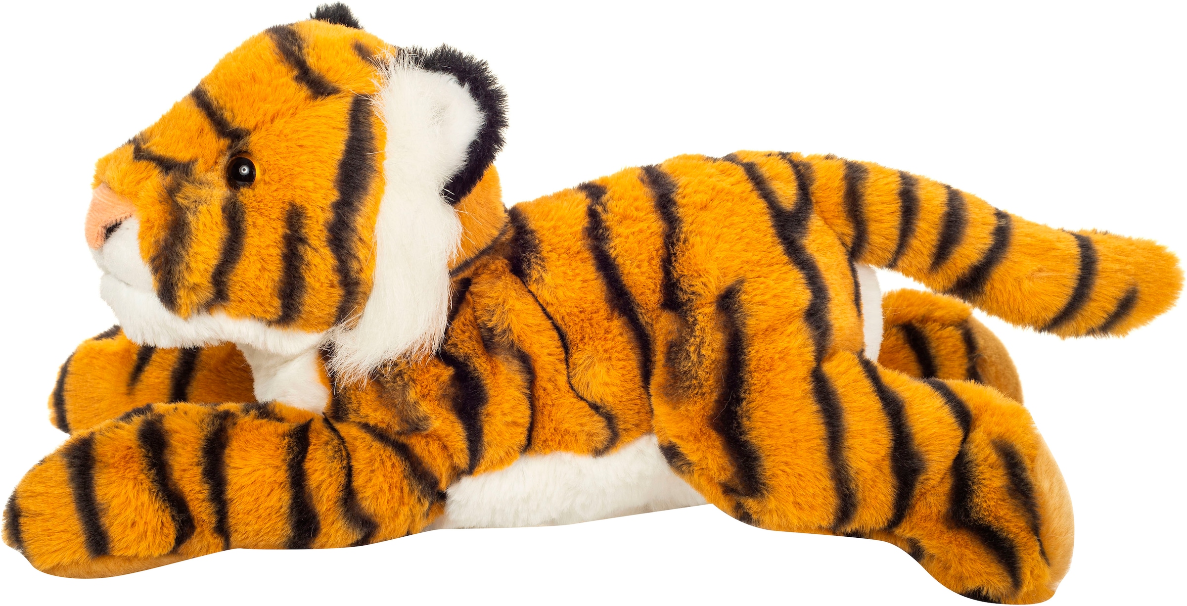 Teddy Hermann® Kuscheltier »Tiger liegend, 33 cm«, zum Teil aus recyceltem Material