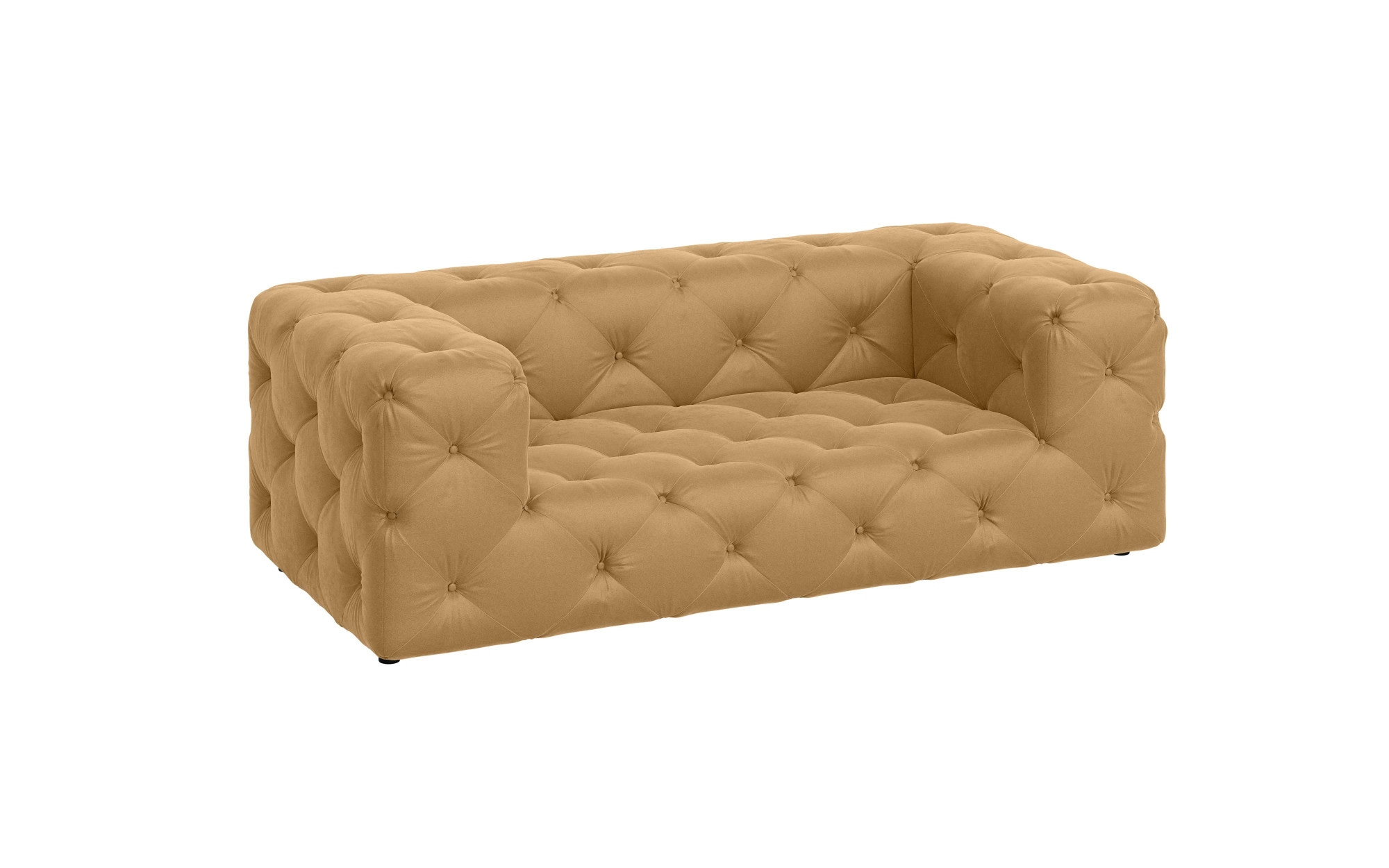 Places of Style 2-Sitzer »FOLLINA«, 2-Sitzer Sofa mit klassischer Chesterfield-Knopfheftung