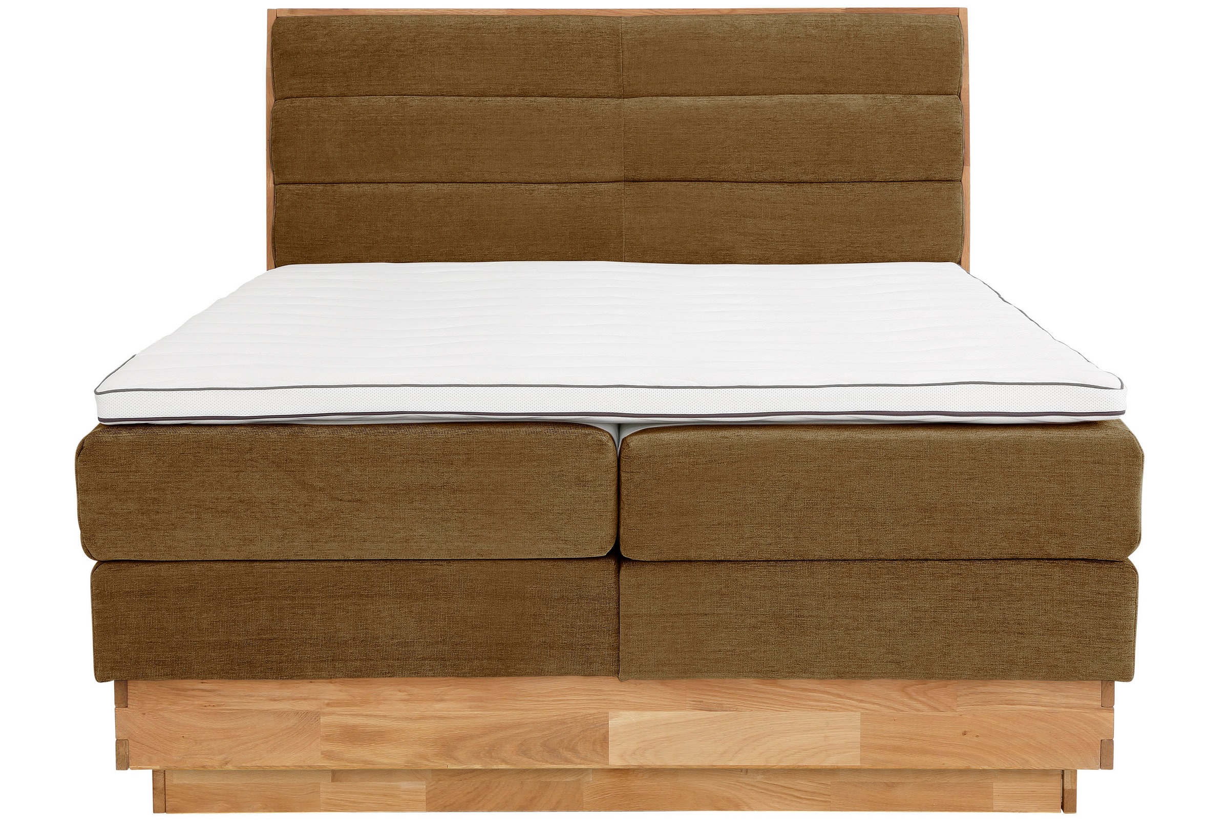 Thumbnail - OTTO home Boxspringbett "Jenna" ohne LED-Beleuchtung, mit zertifizierten, recycelten Bezugsstoffen