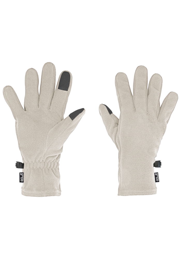Jack Wolfskin Fleecehandschuhe »REAL STUFF GLOVE« Fleecehandschuhe, leicht, touchscreen-kompatibel