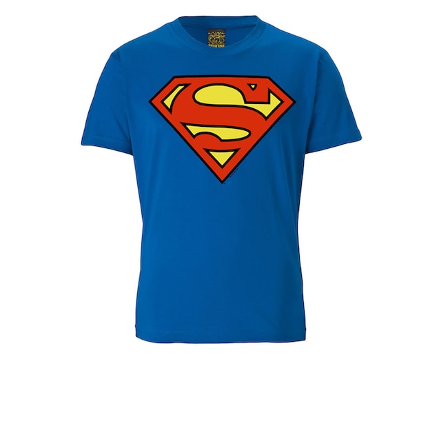 LOGOSHIRT T-Shirt »Superman Logo«, mit trendigem Superhelden-Print für  kaufen | BAUR