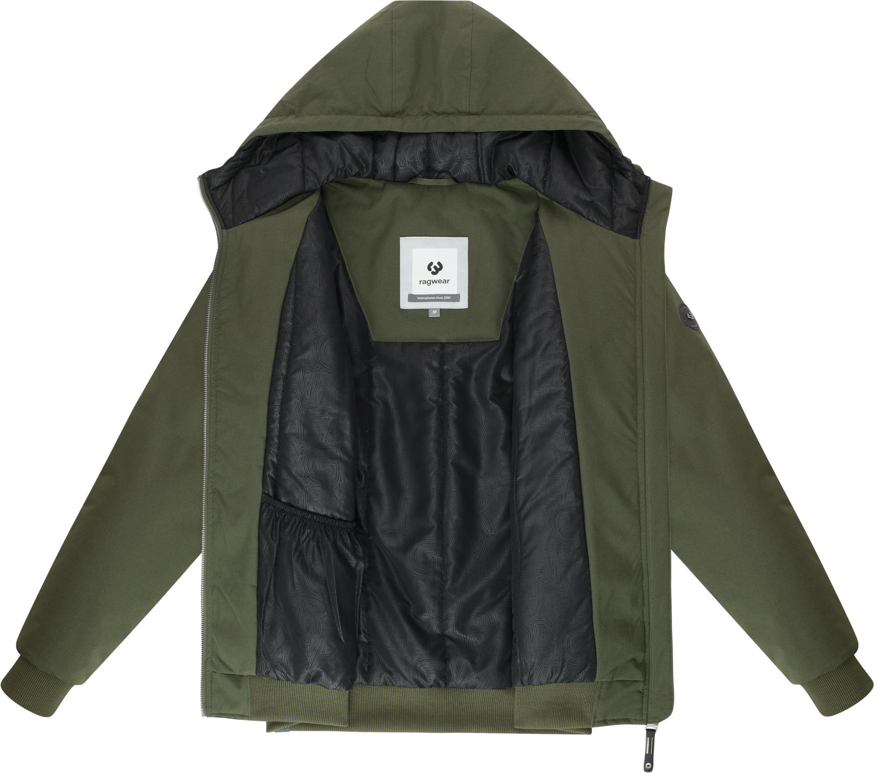 Ragwear Winterjacke »Stuartt YOUMODO«, mit Kapuze, Wasserdichte Outdoorjacke mit verstellbarer Kapuze