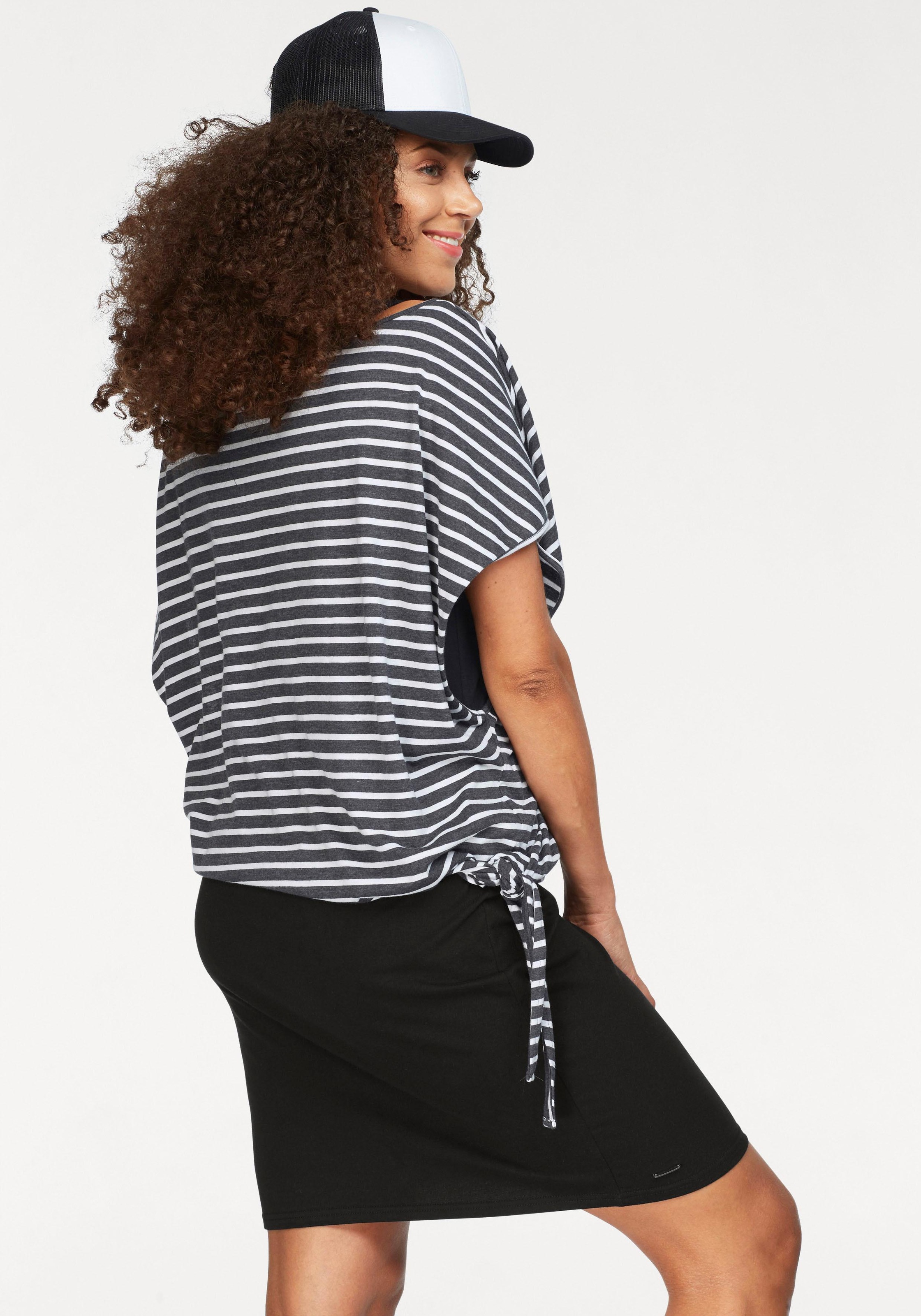 KangaROOS Jerseykleid Set, mit T-Shirt, 2 Stk. tlg. Mini-Länge, figurbetont günstig online kaufen