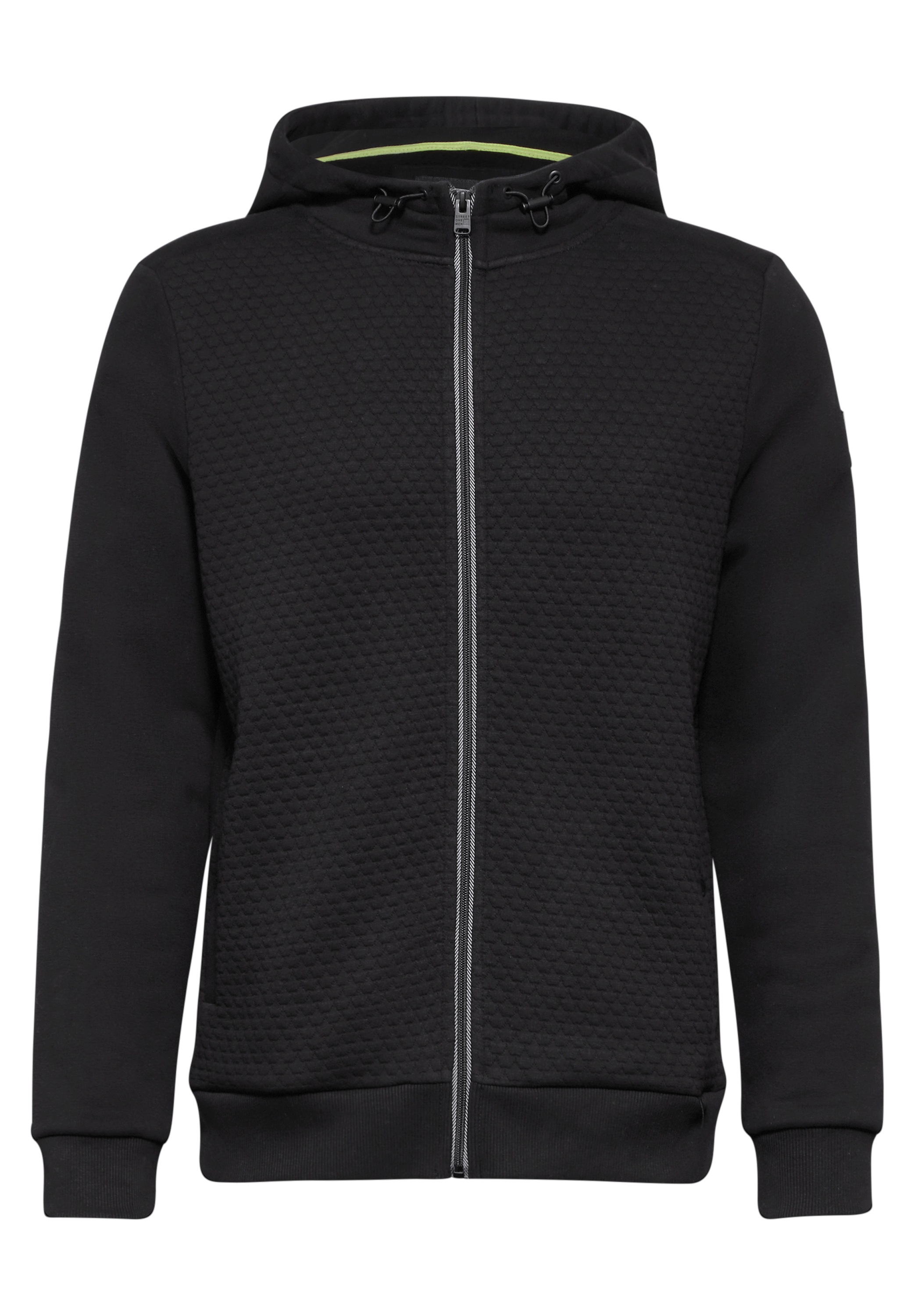 STREET ONE MEN Kapuzensweatjacke, mit Kapuze