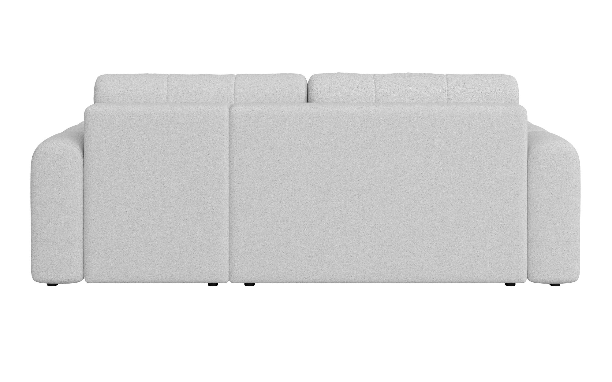 INOSIGN Ecksofa »Manilla, wahlweise mit Bettfunktion, B/T/H 265/170/91 cm«, L-Form mit Recamiere rechts/links bestellbar, Wellenunterfederung