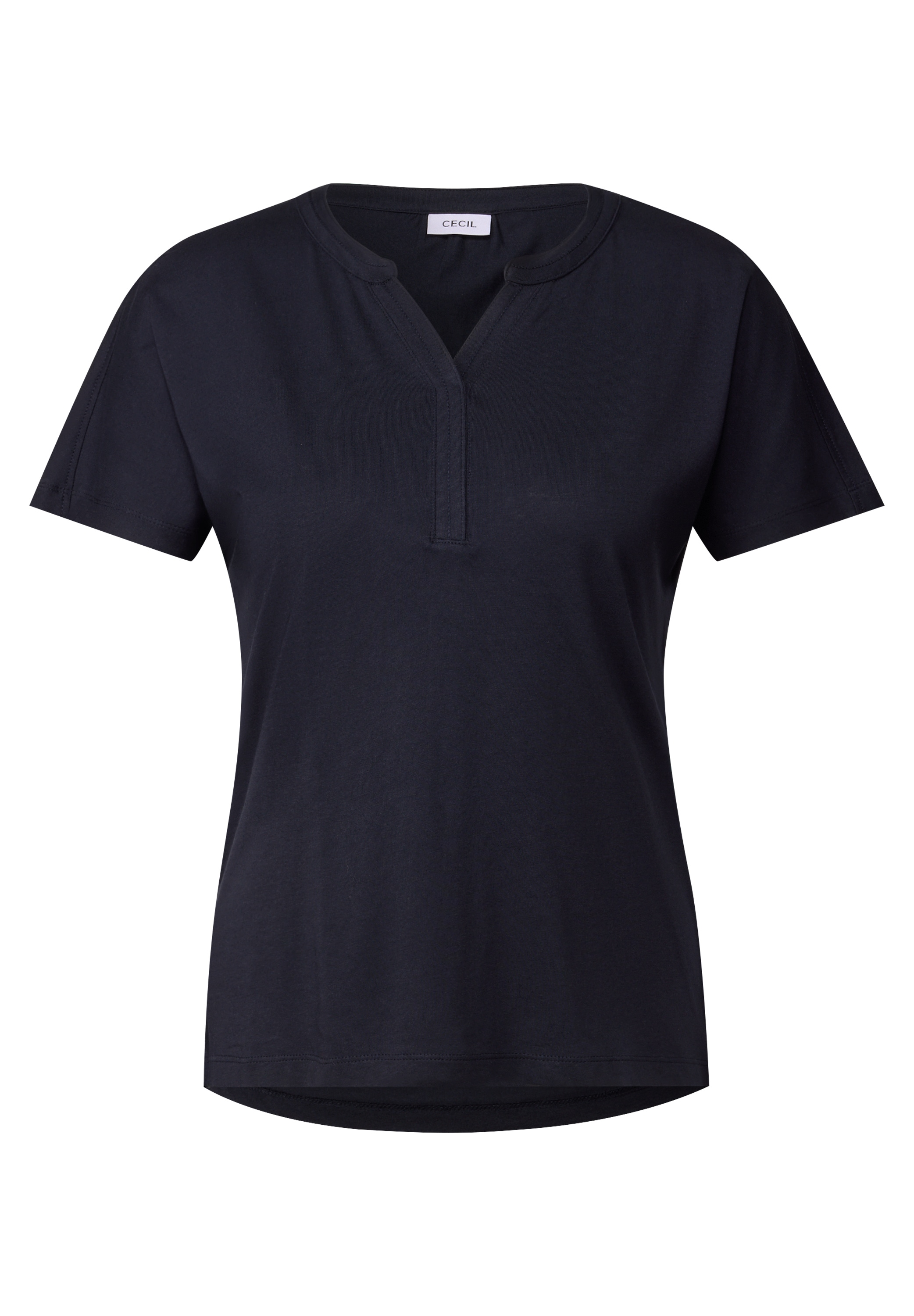 Cecil T-Shirt, aus elastischem Materialmix