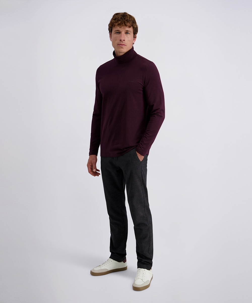 Pierre Cardin Rollkragenshirt, unifarben, Baumwolle mit Stretch günstig online kaufen